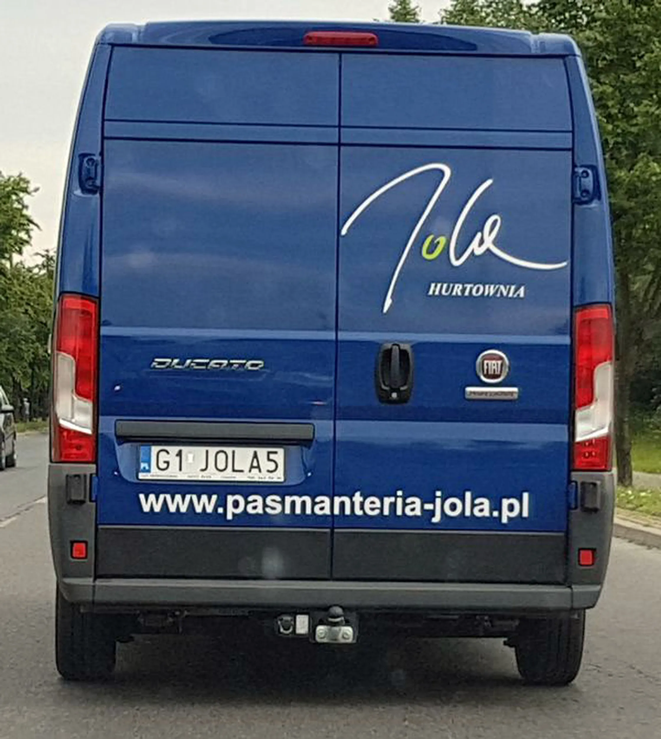 Fajny numer, blacha G1 JOLA5