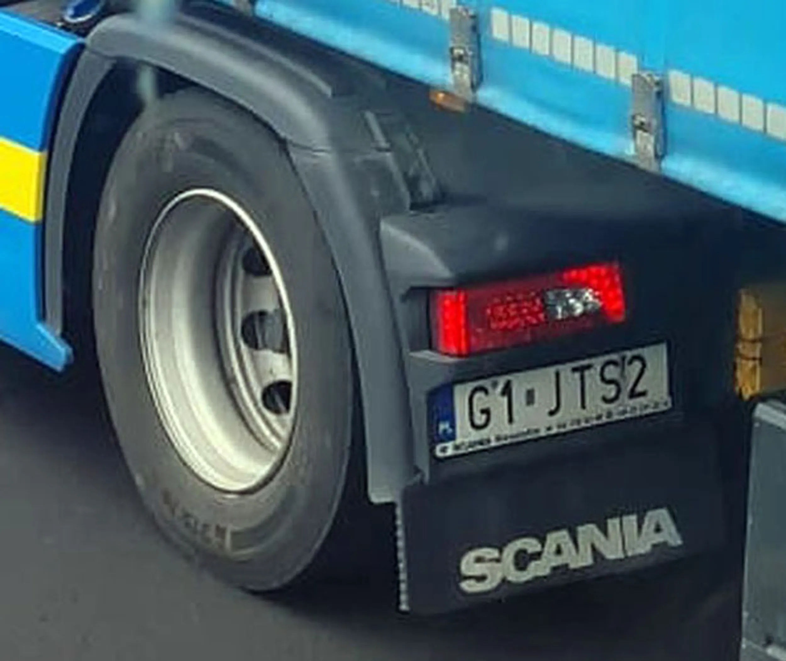 Fajny numer, blacha G1 JTS2