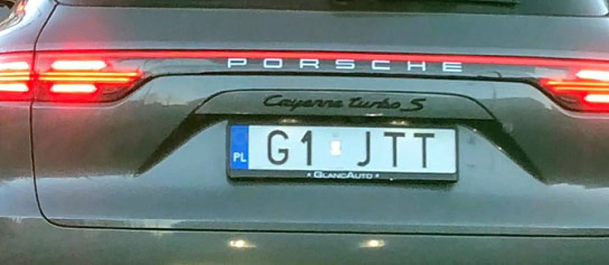 Fajny numer, blacha G1 JTT