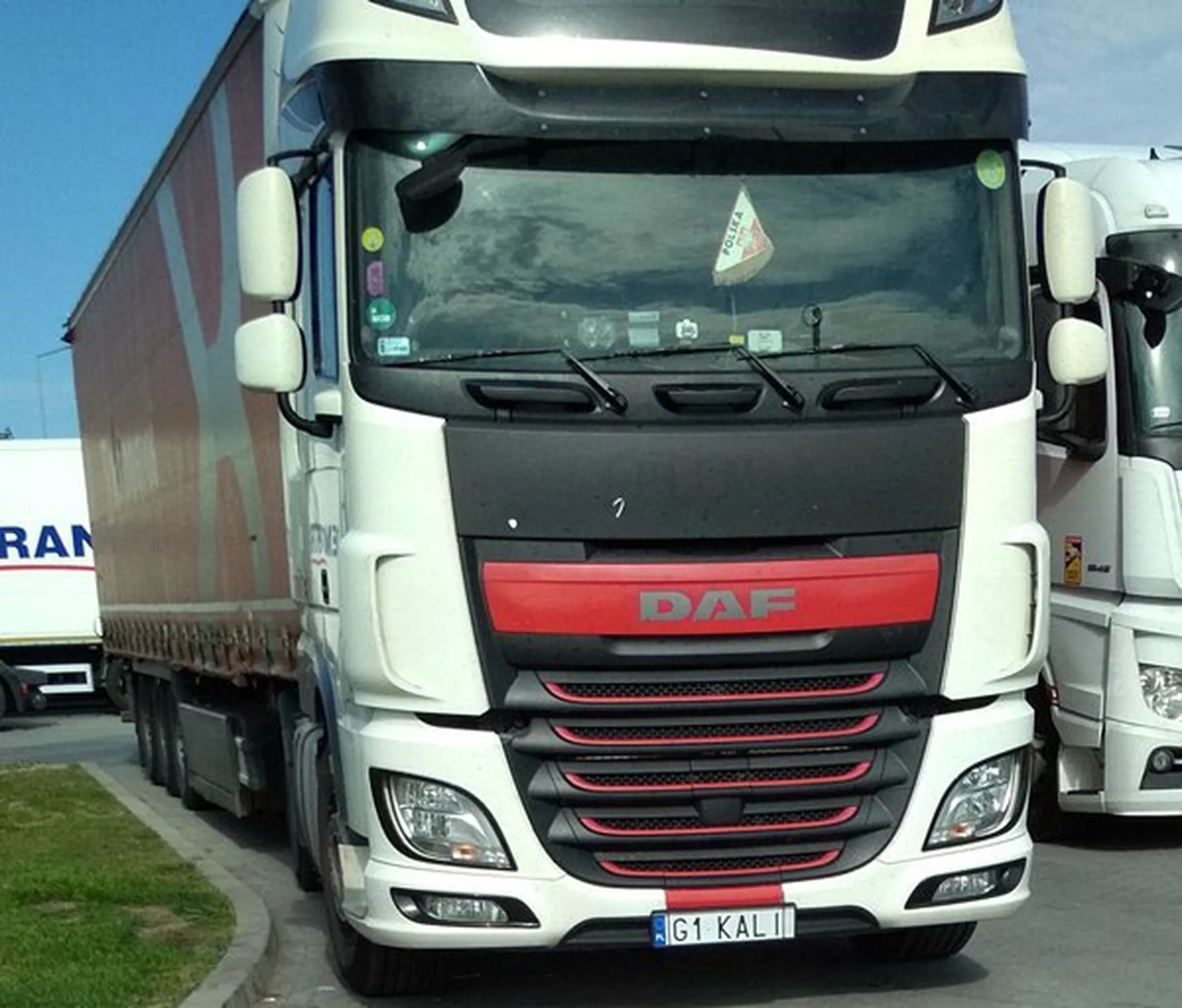 Fajny numer, blacha G1 KALI