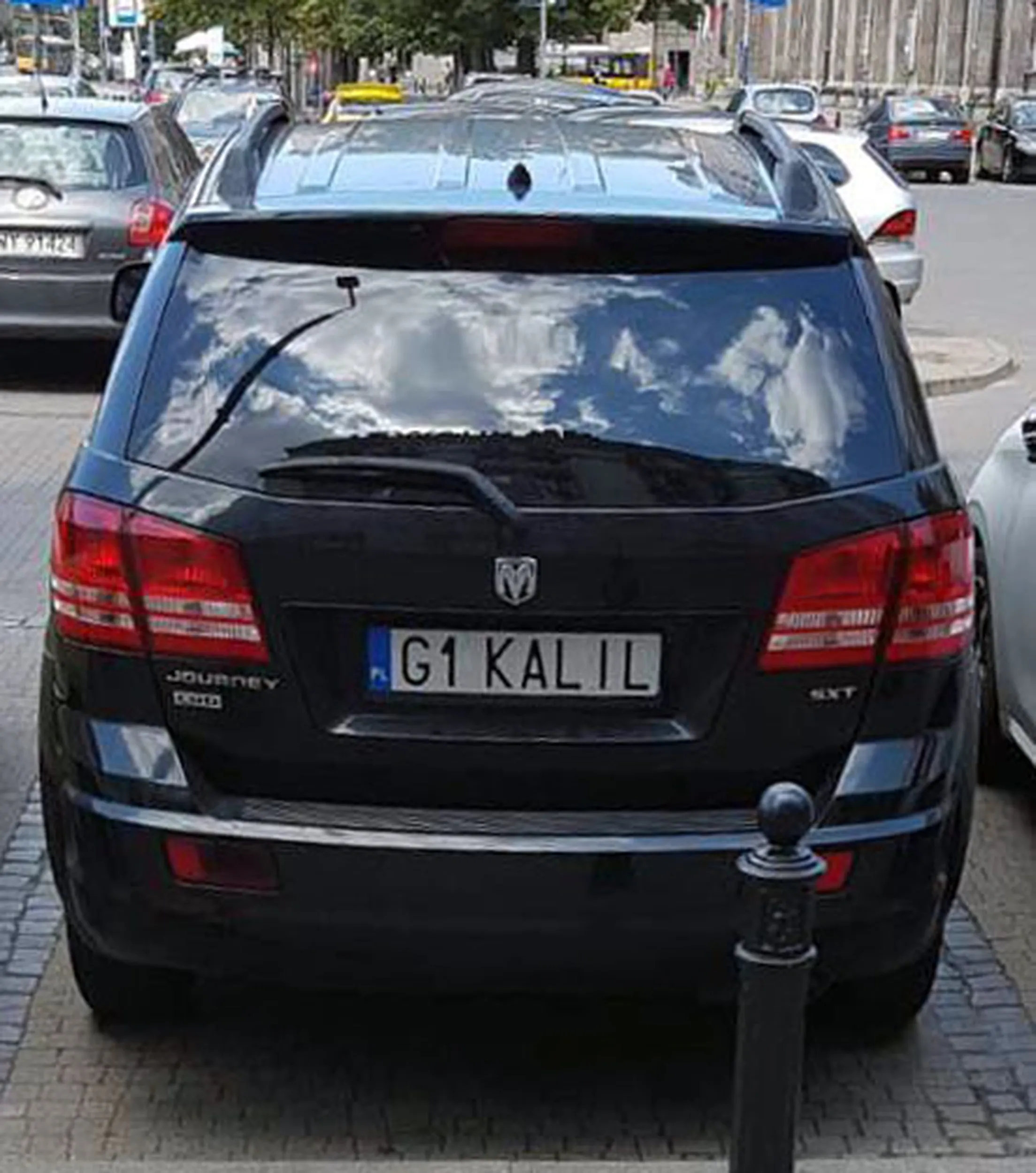 Fajny numer, blacha G1 KALIL