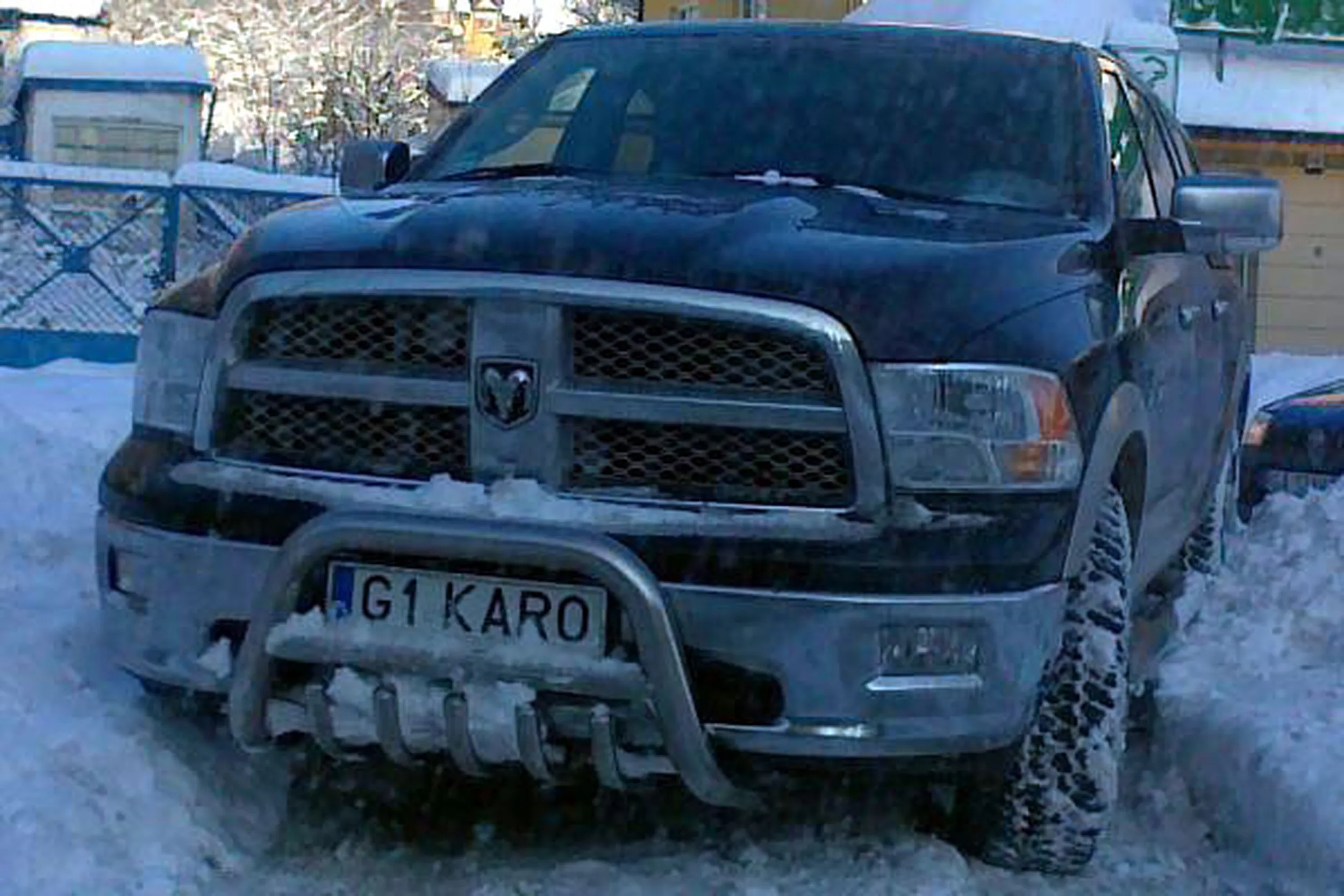 Fajny numer, blacha G1 KARO