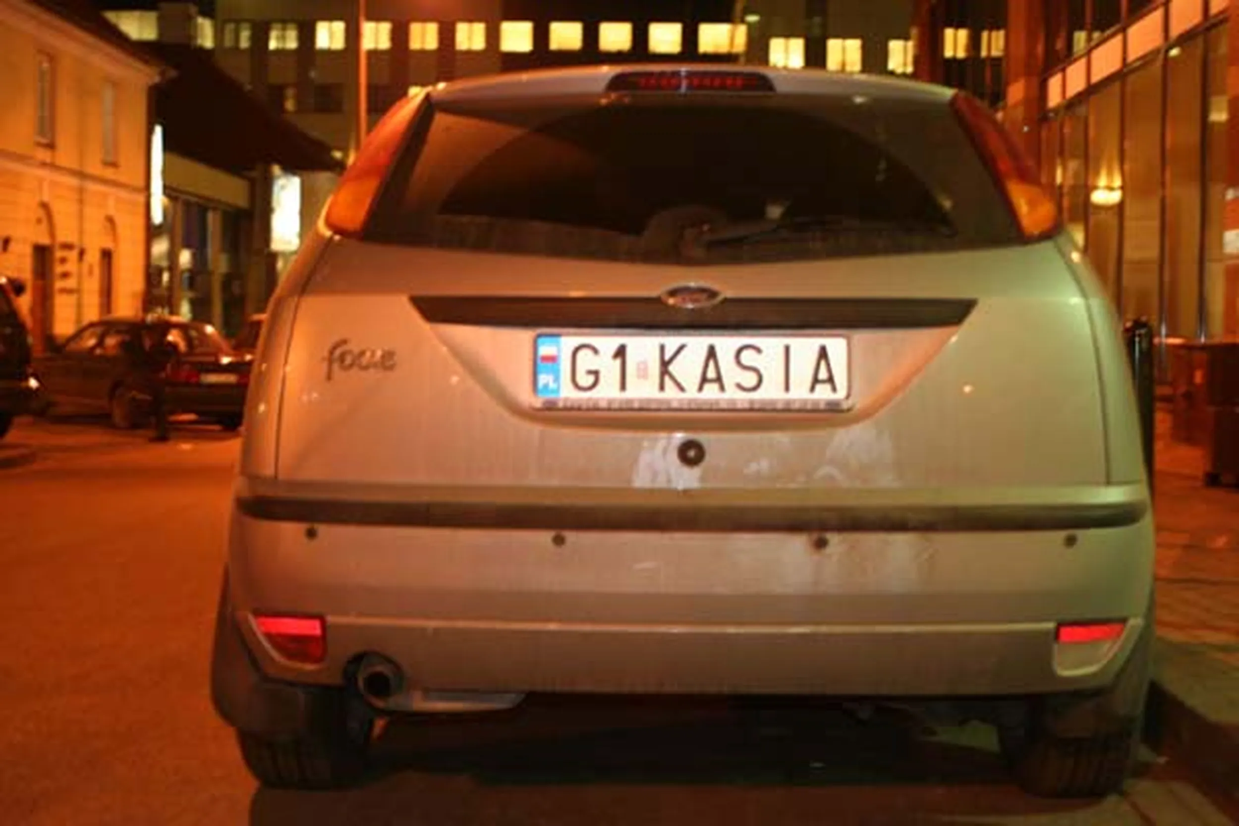 Fajny numer, blacha G1 KASIA