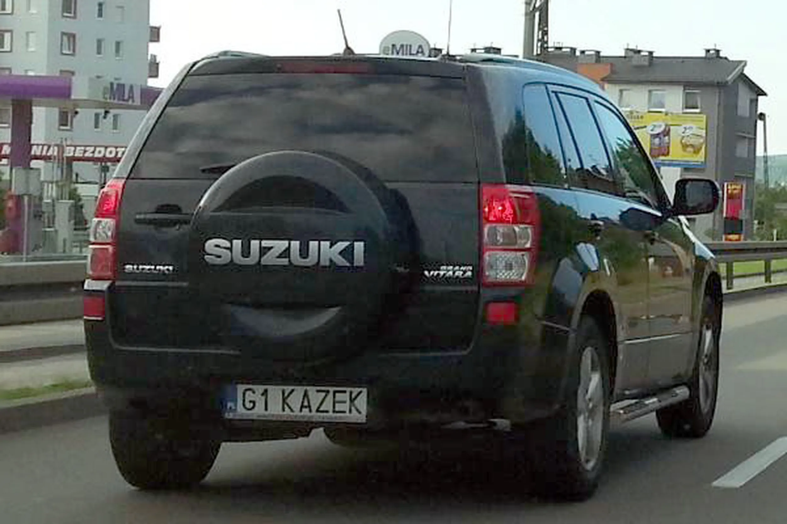 Fajny numer, blacha G1 KAZEK