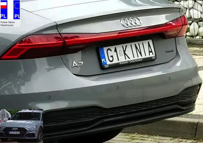 Fajny numer, blacha G1 KINIA