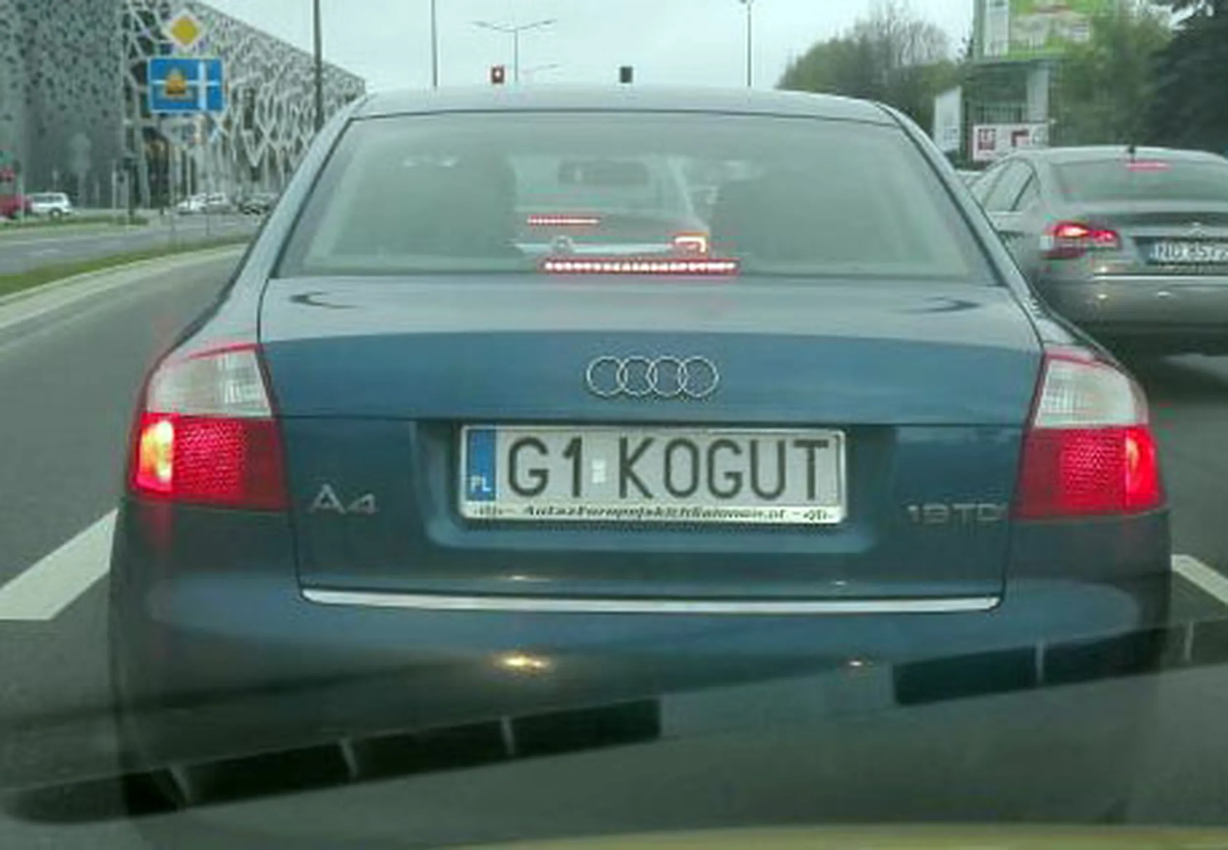 Fajny numer, blacha G1 KOGUT