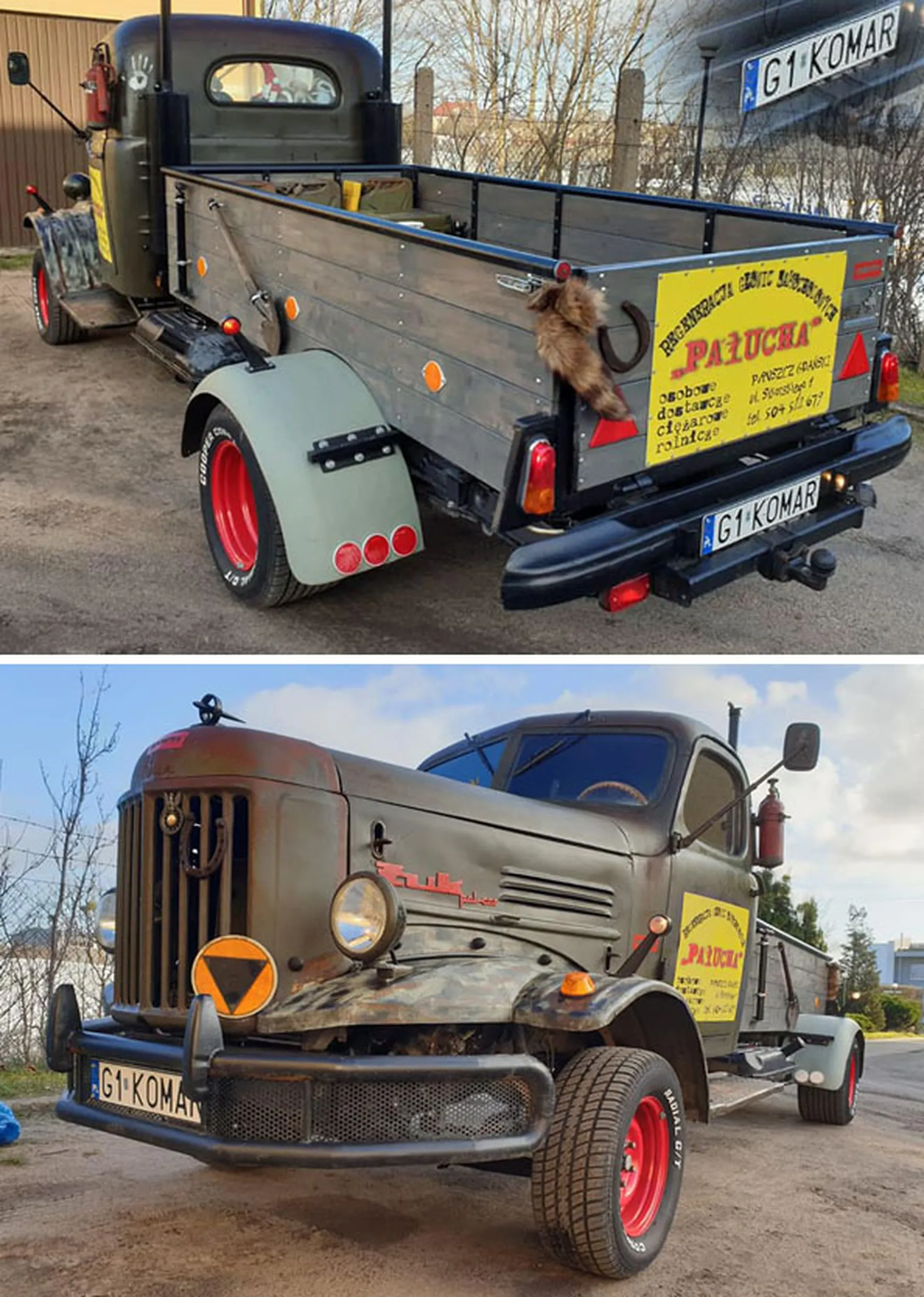 Fajny numer, blacha G1 KOMAR