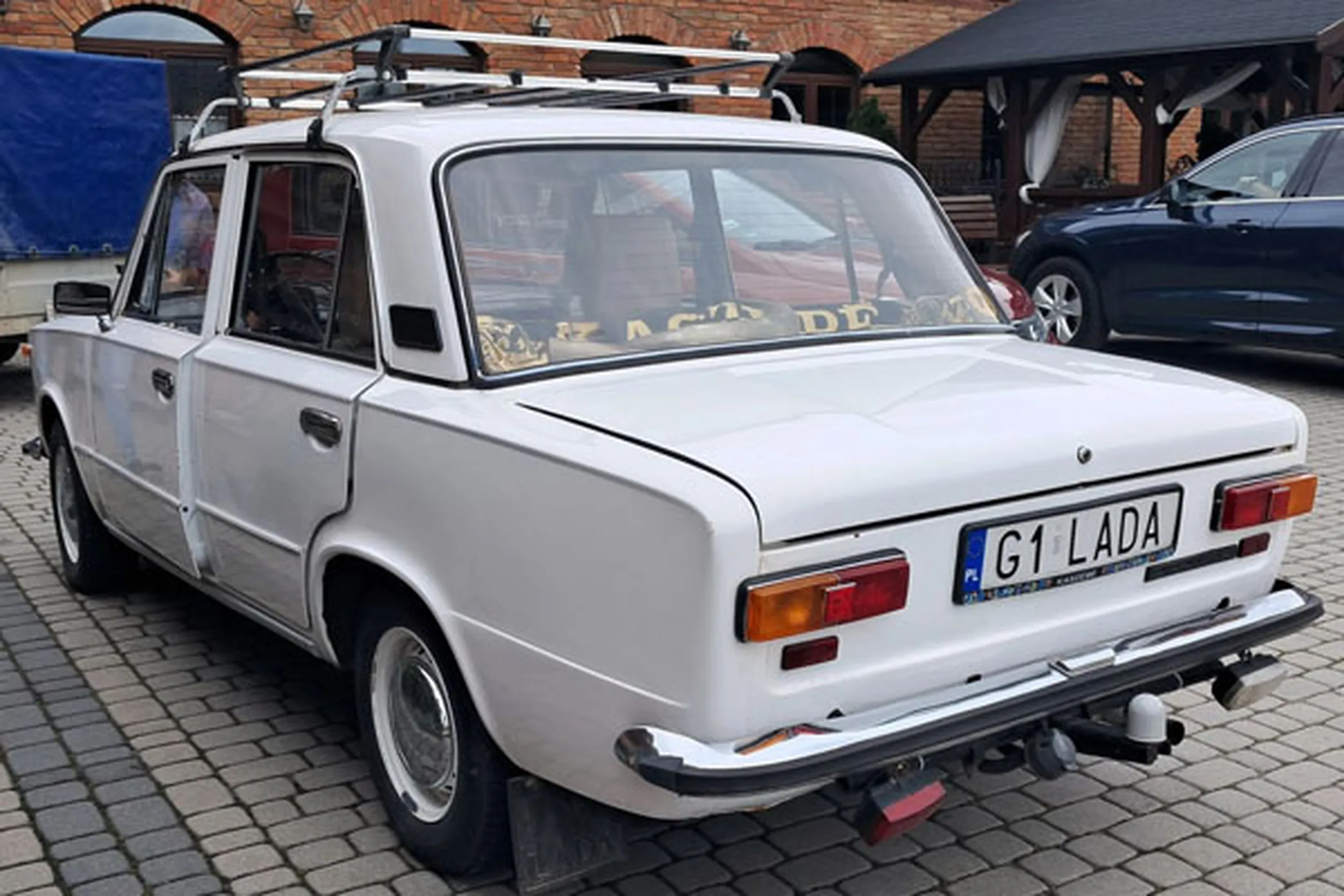 Fajny numer, blacha G1 LADA