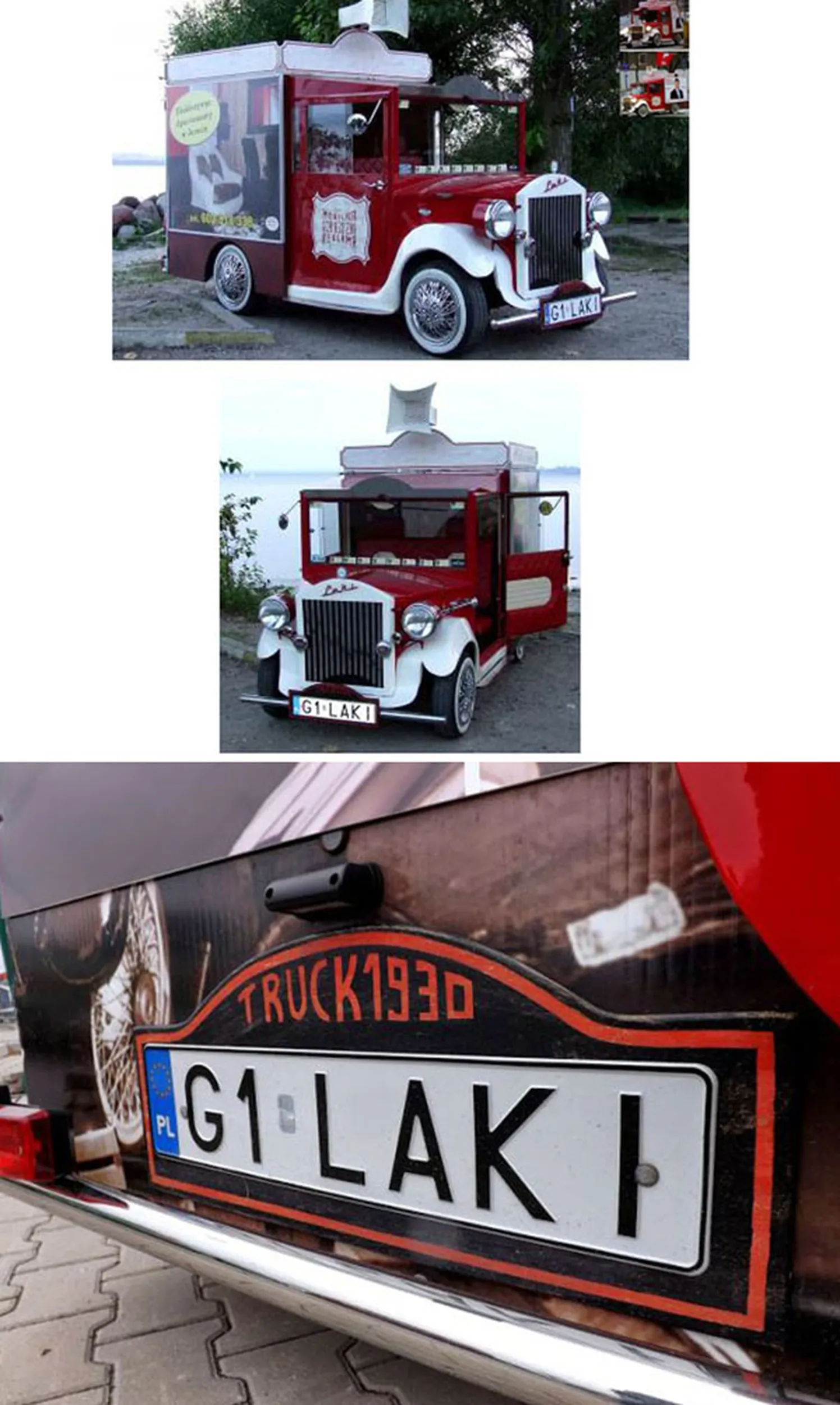 Fajny numer, blacha G1 LAKI