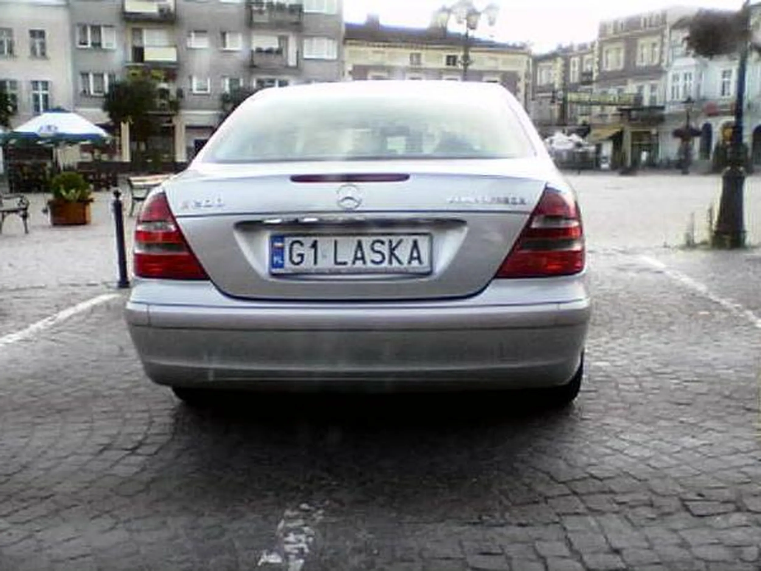 Fajny numer, blacha G1 LASKA