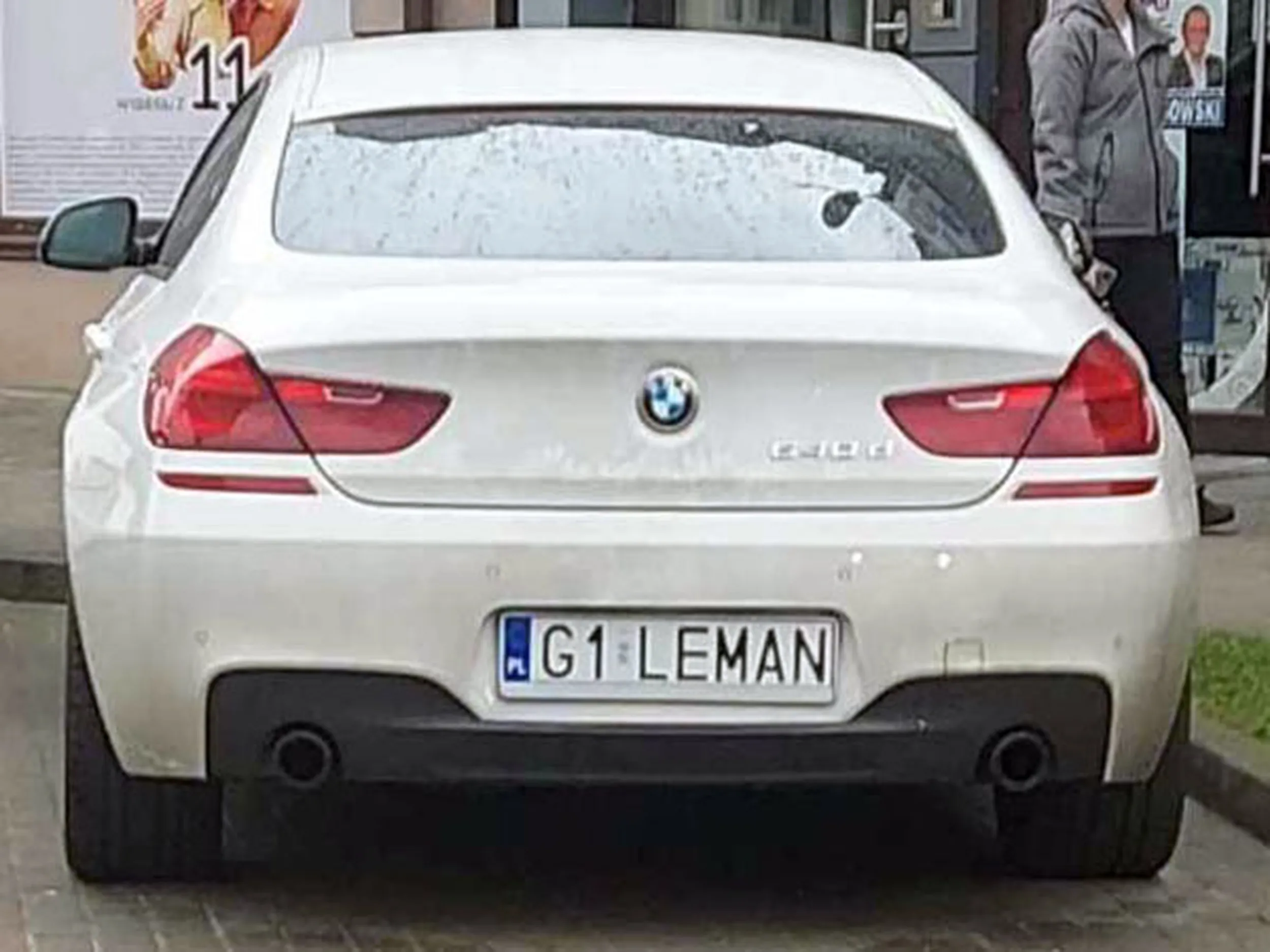 Fajny numer, blacha G1 LEMAN