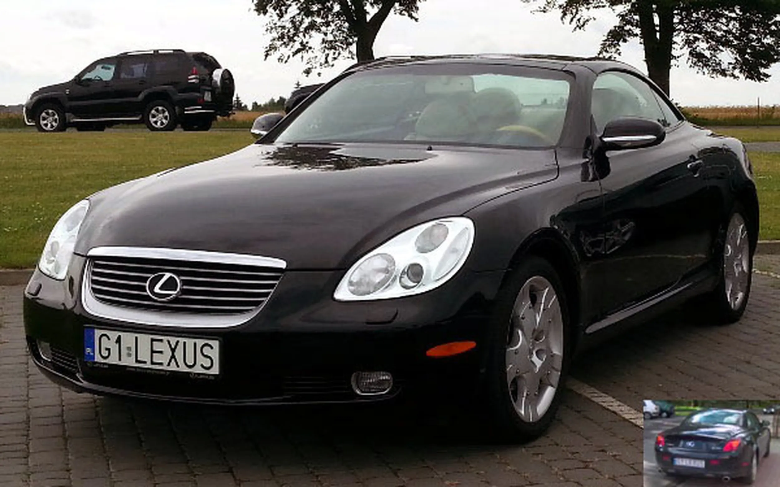 Fajny numer, blacha G1 LEXUS