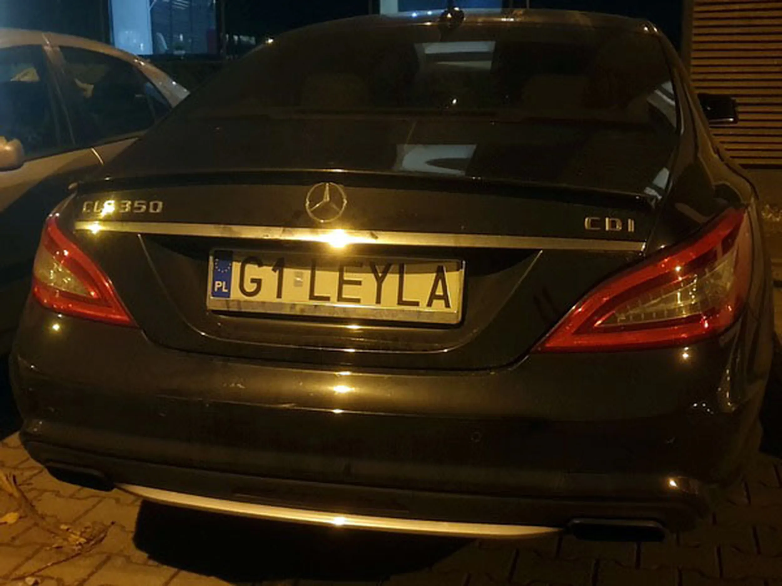 Fajny numer, blacha G1 LEYLA