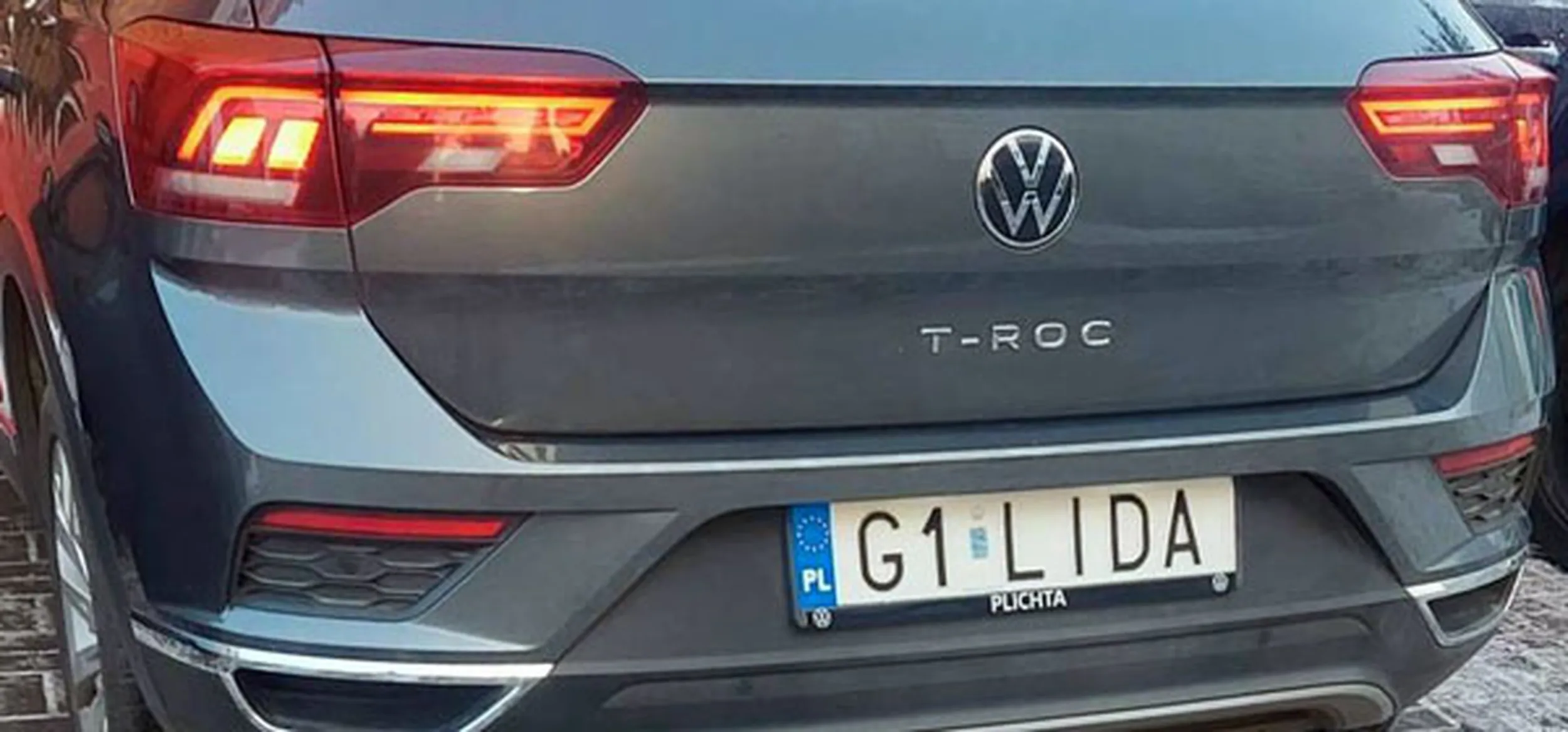 Fajny numer, blacha G1 LIDA