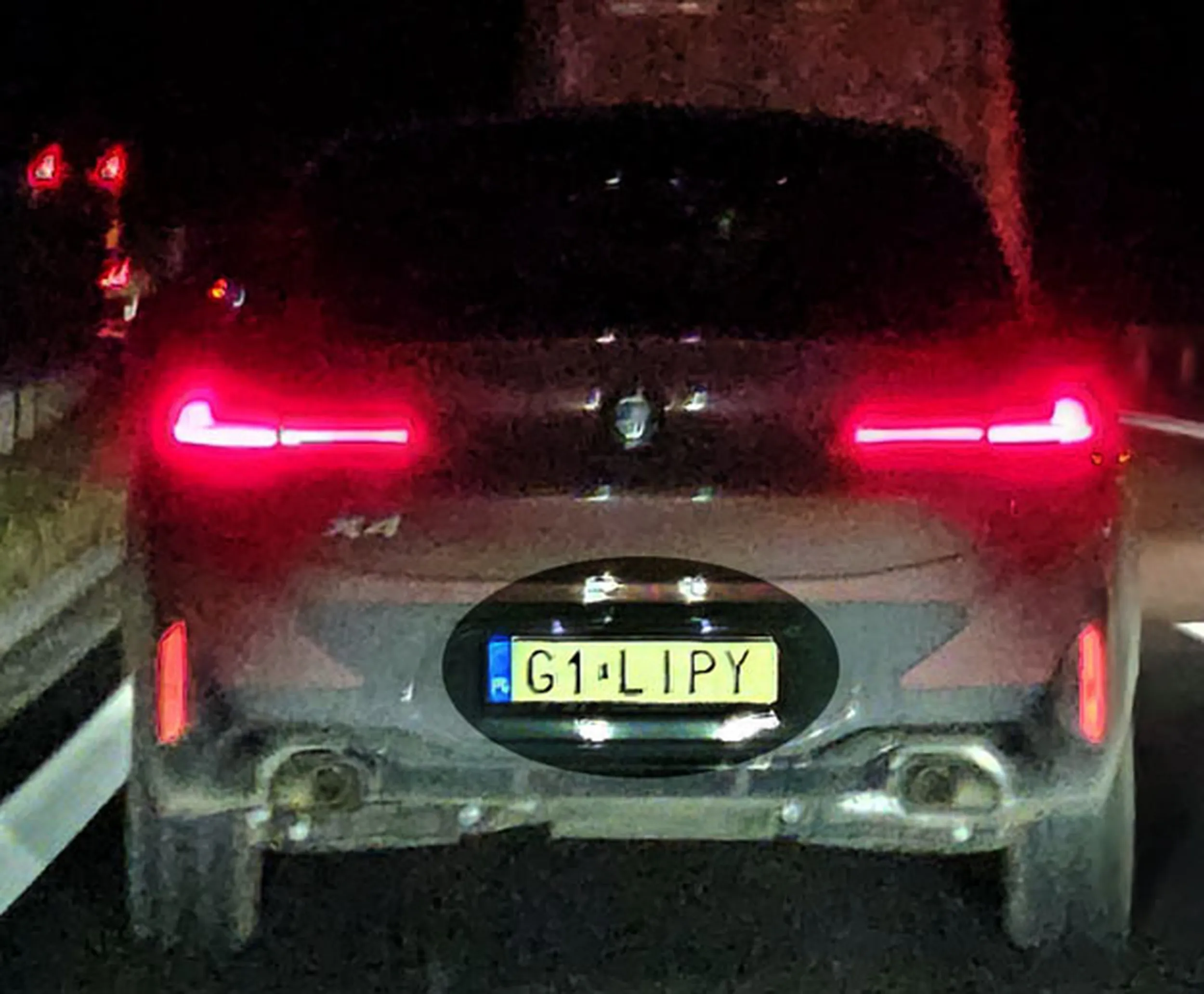 Fajny numer, blacha G1 LIPY