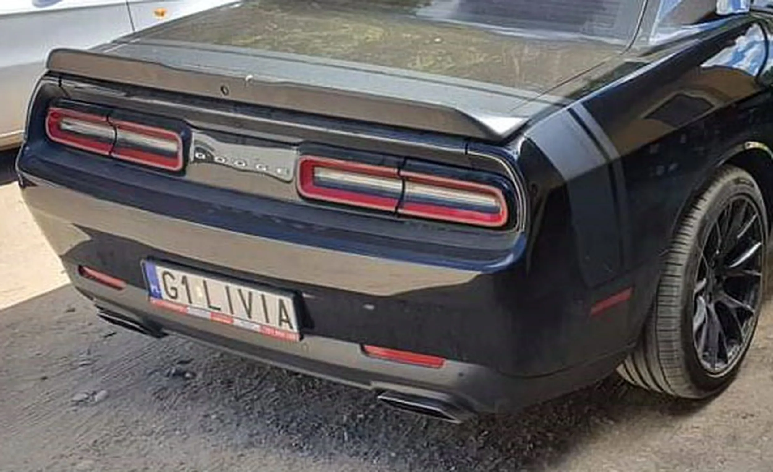 Fajny numer, blacha G1 LIVIA