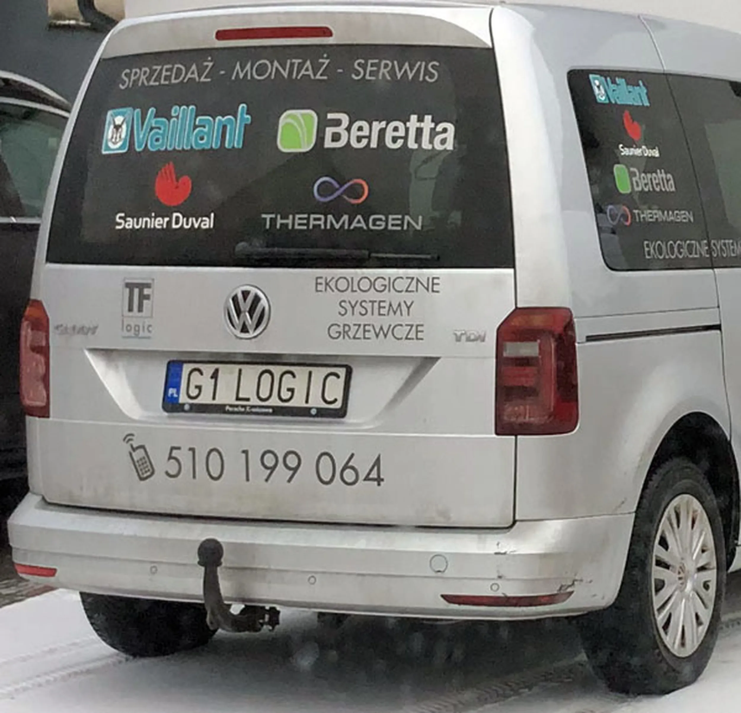 Fajny numer, blacha G1 LOGIC