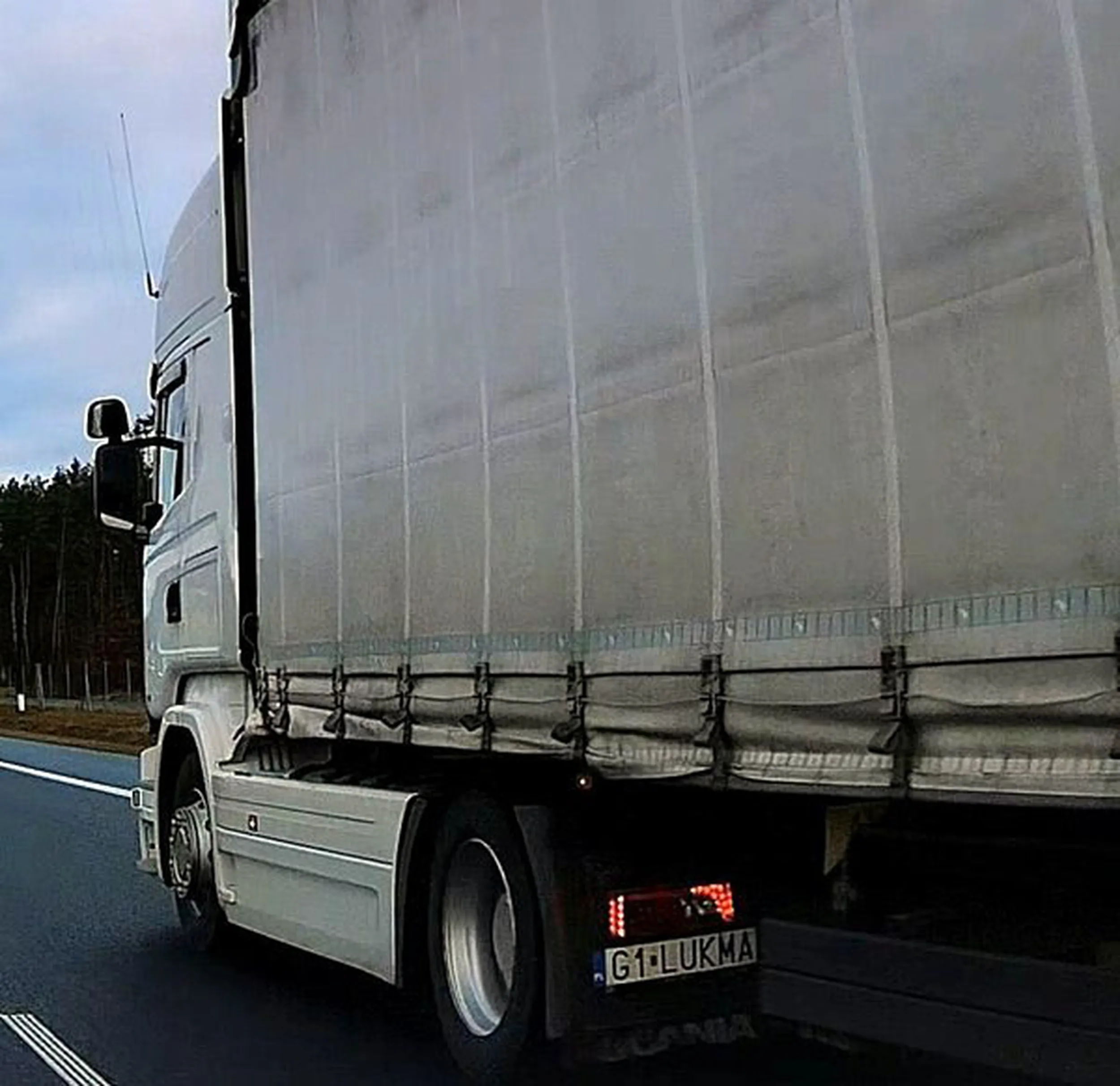 Fajny numer, blacha G1 LUKMA