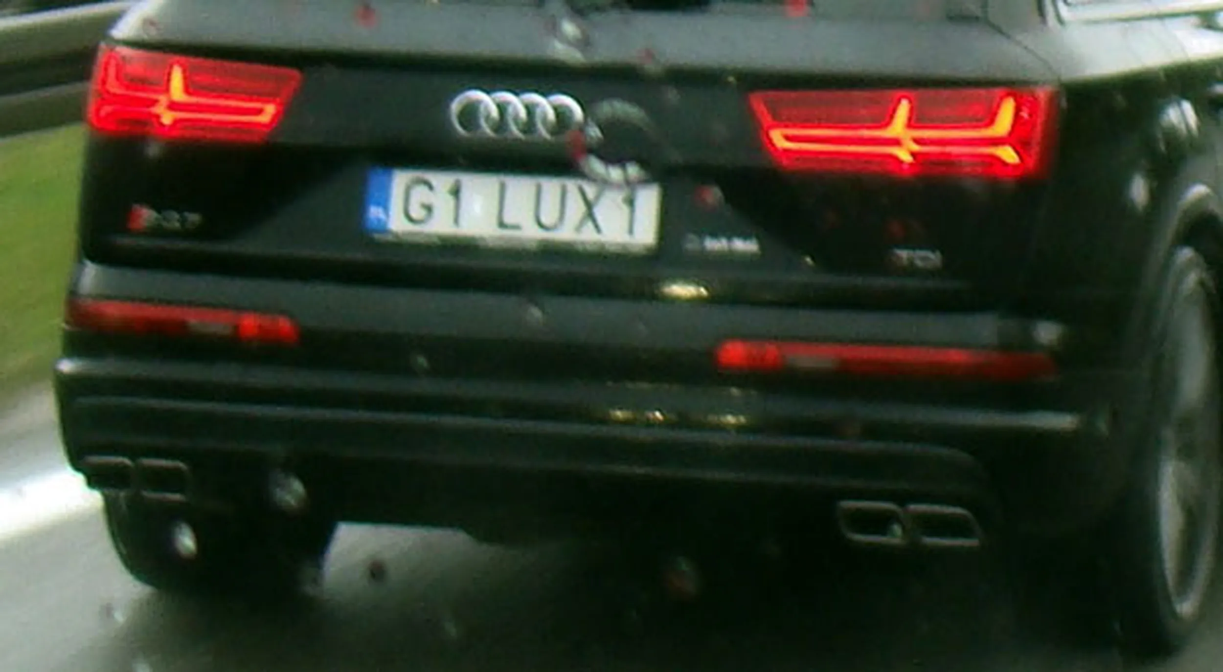 Fajny numer, blacha G1 LUX1