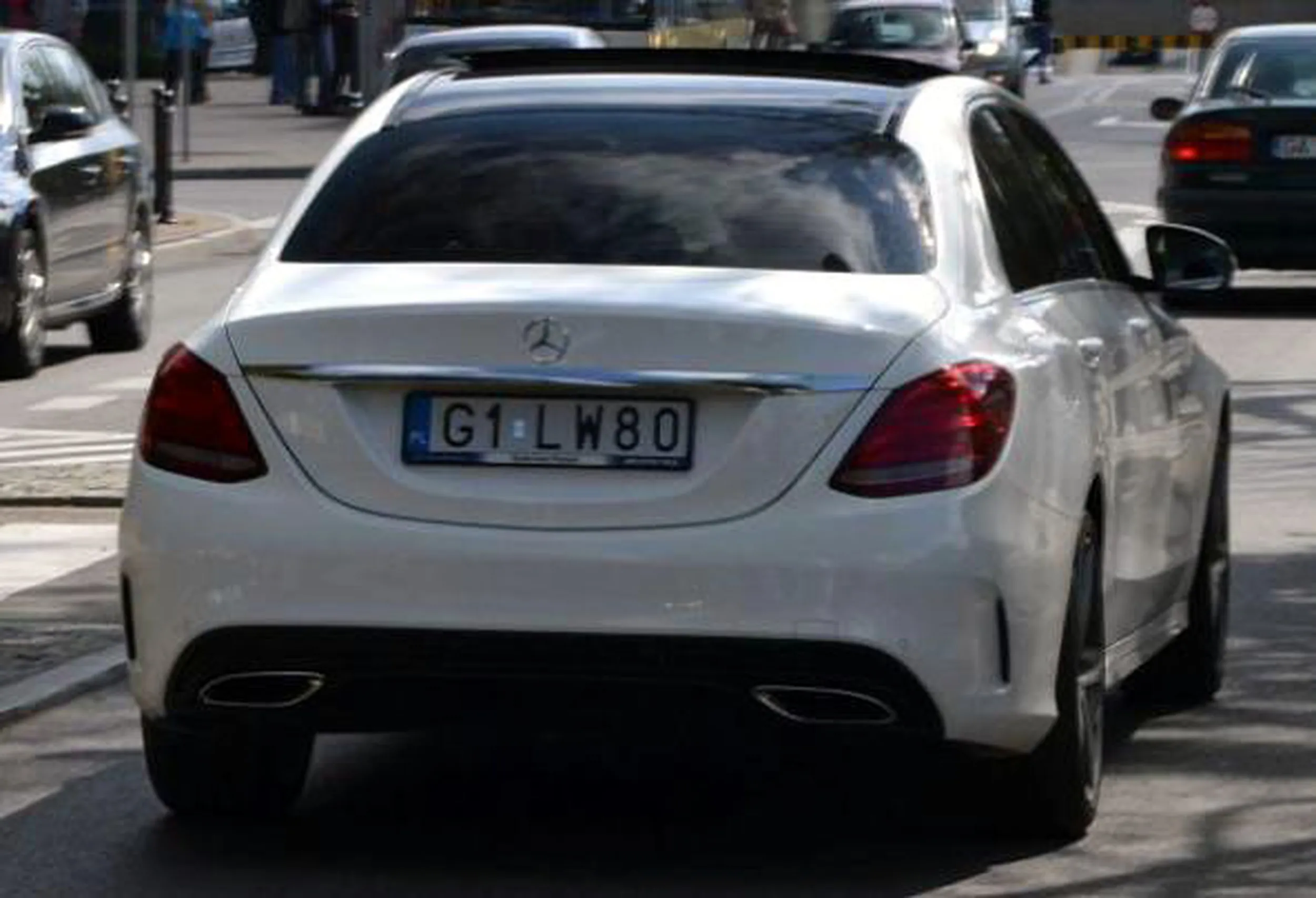 Fajny numer, blacha G1 LW80