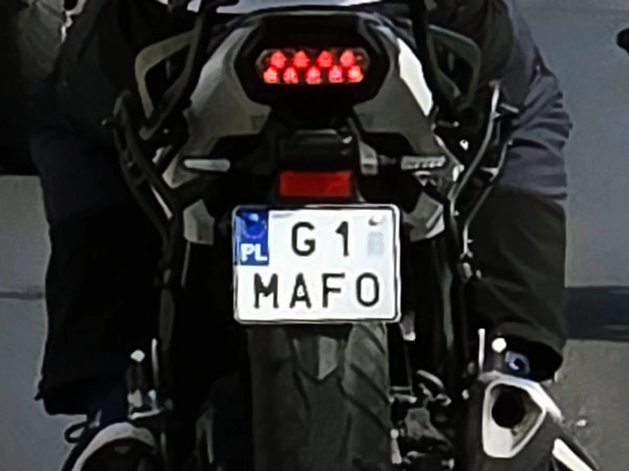 Fajny numer, blacha G1 MAFO