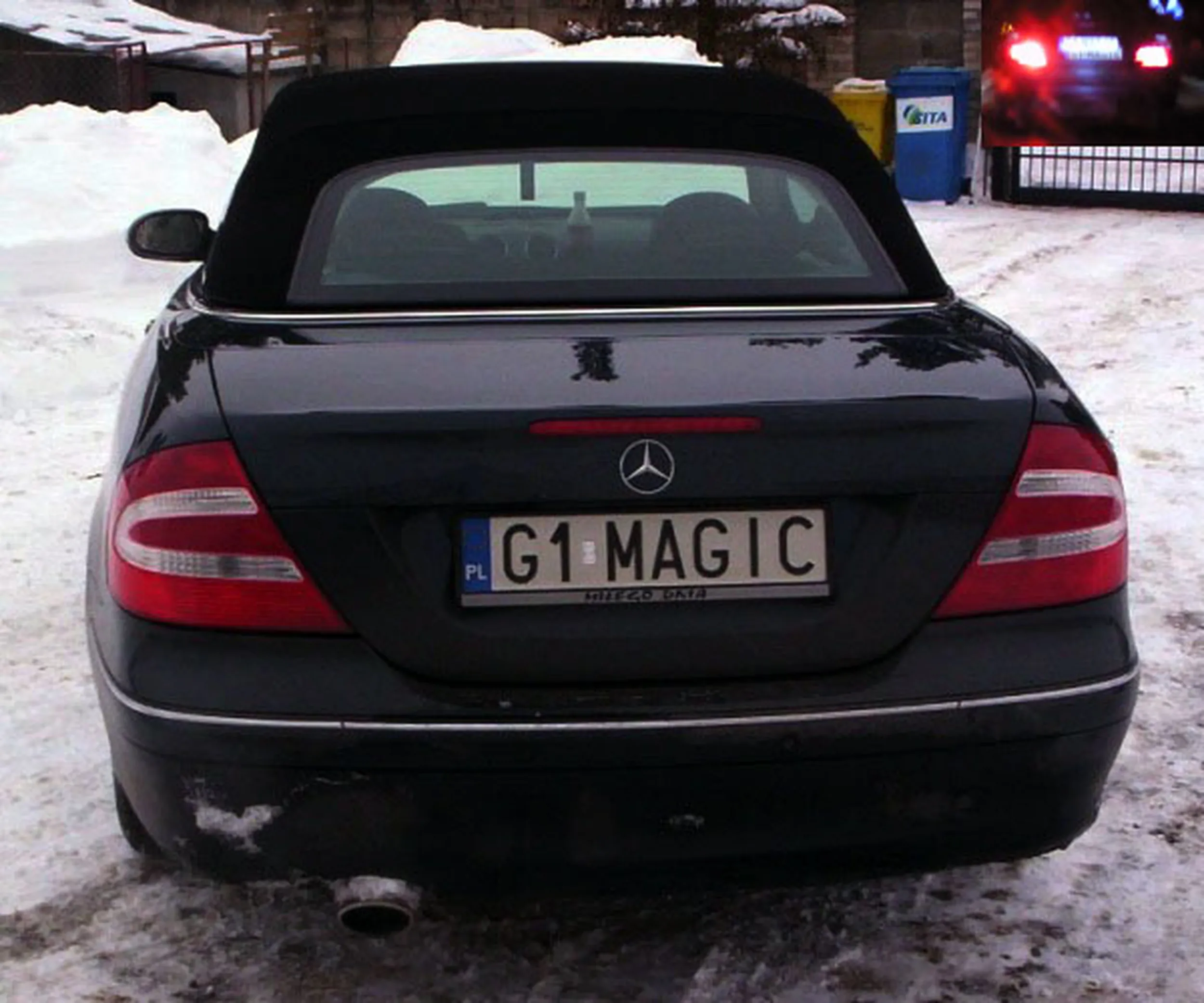 Fajny numer, blacha G1 MAGIC