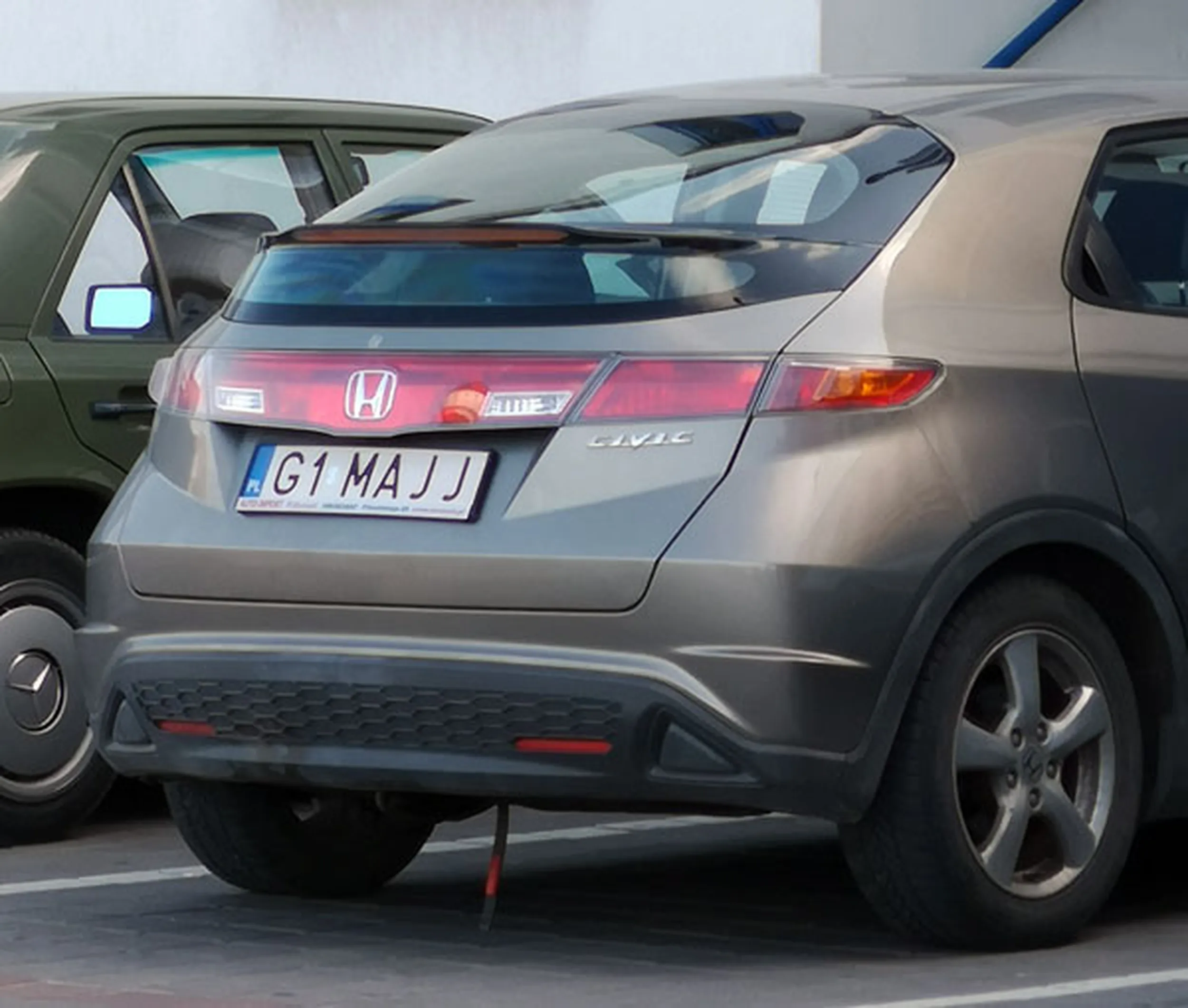 Fajny numer, blacha G1 MAJJ