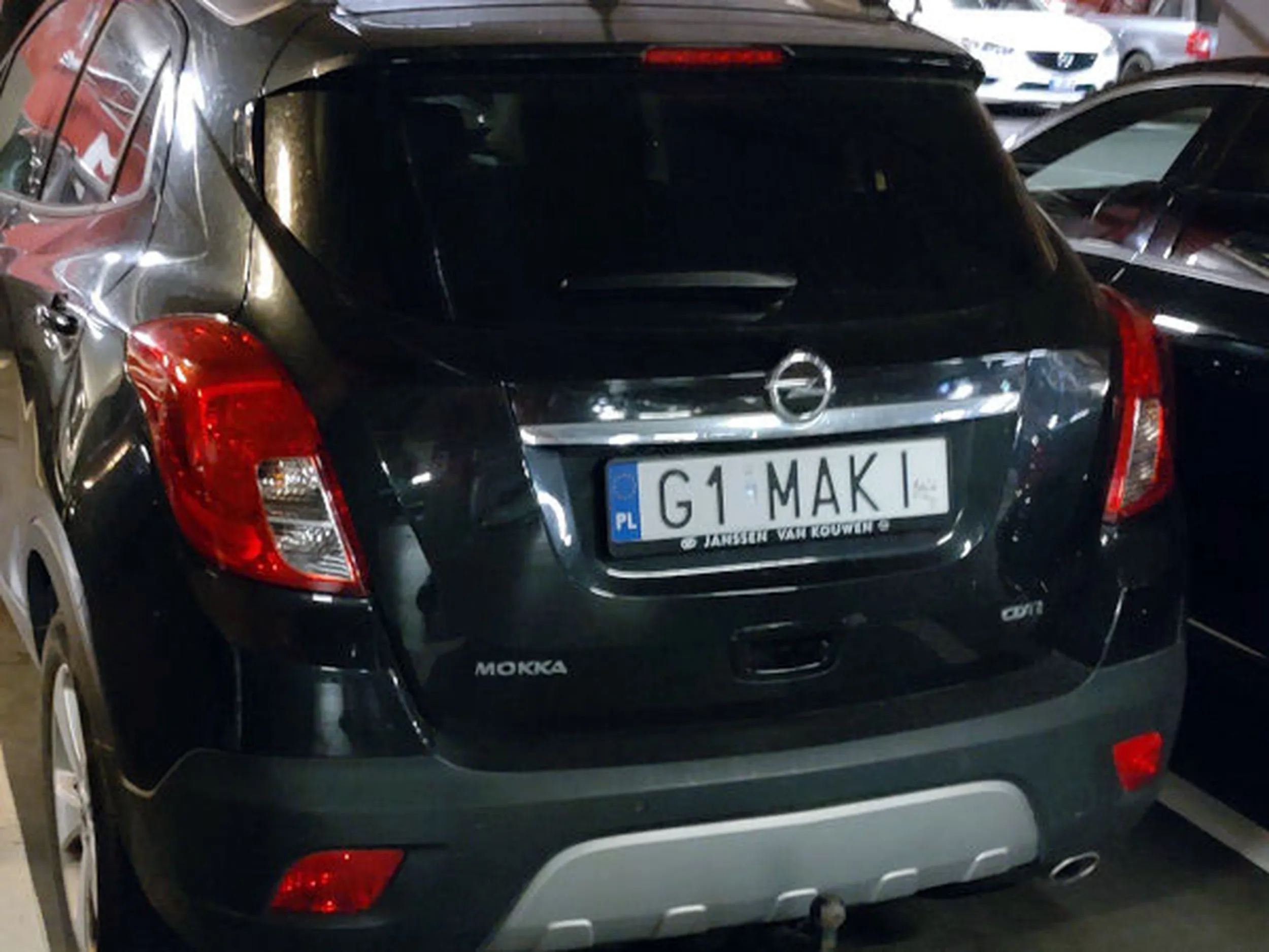 Fajny numer, blacha G1 MAKI