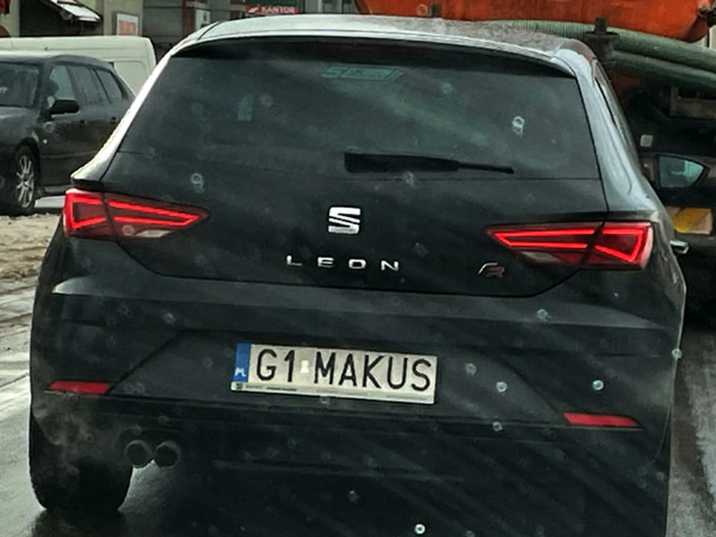 Fajny numer, blacha G1 MAKUS