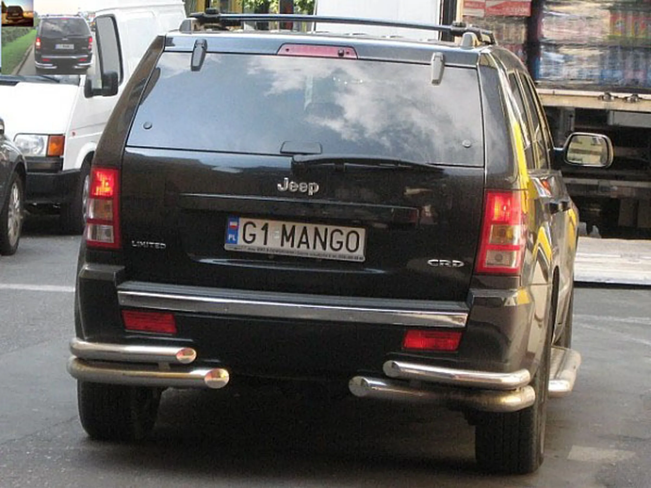 Fajny numer, blacha G1 MANGO