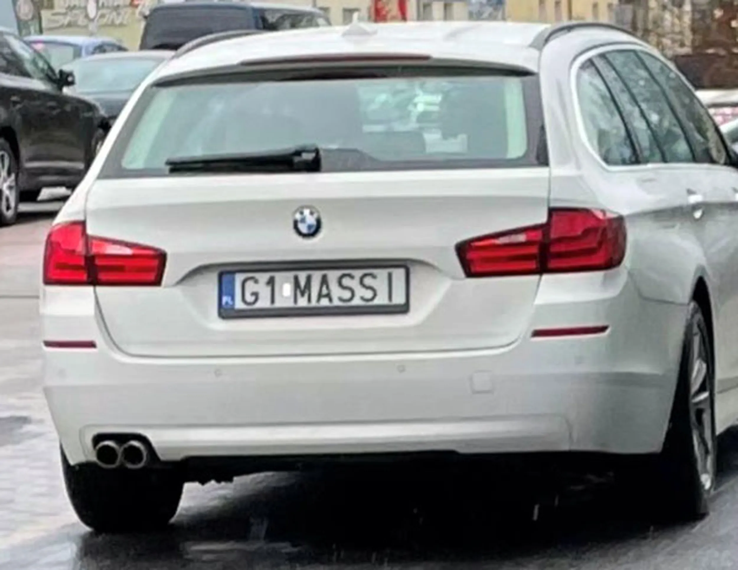 Fajny numer, blacha G1 MASSI