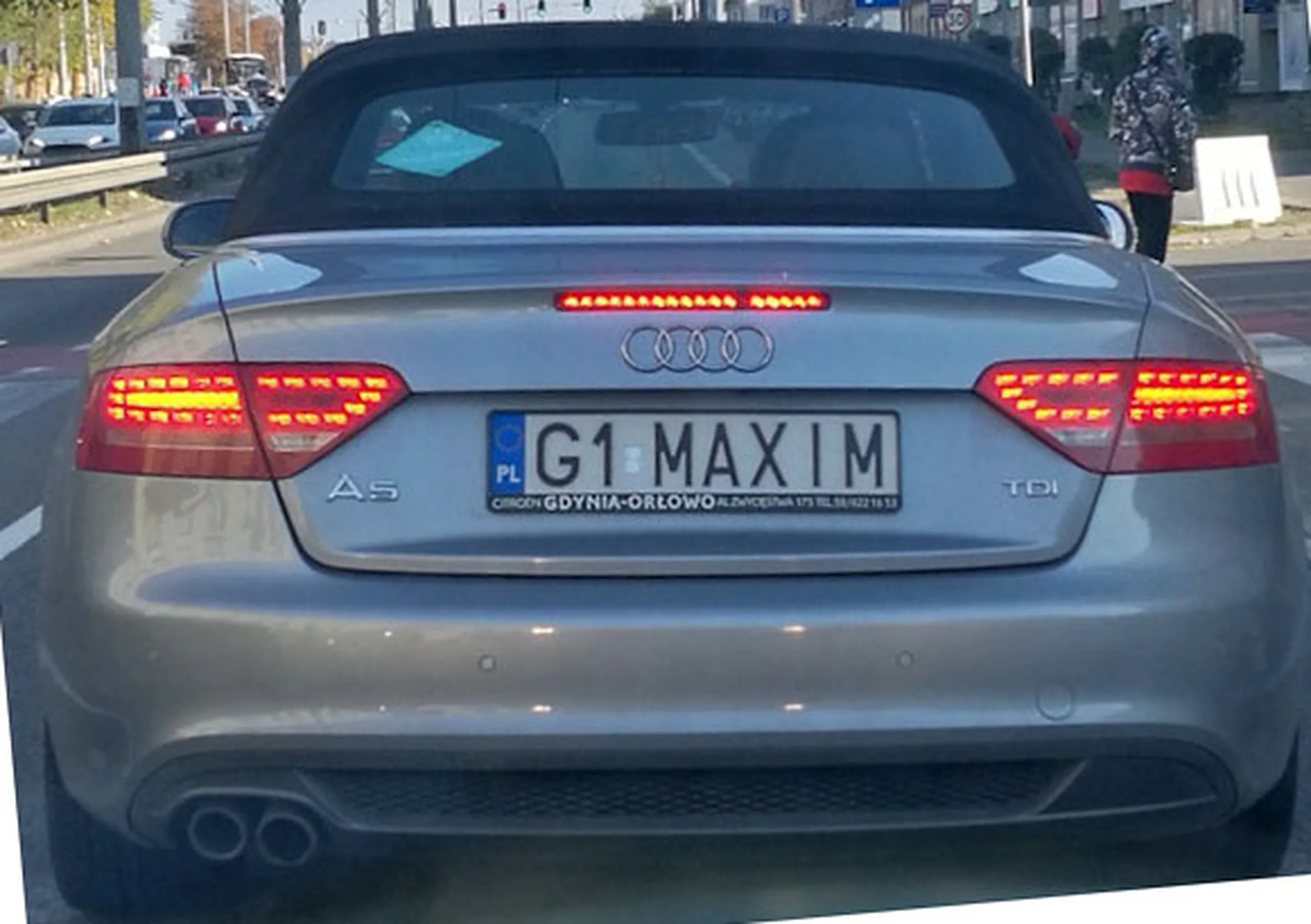 Fajny numer, blacha G1 MAXIM