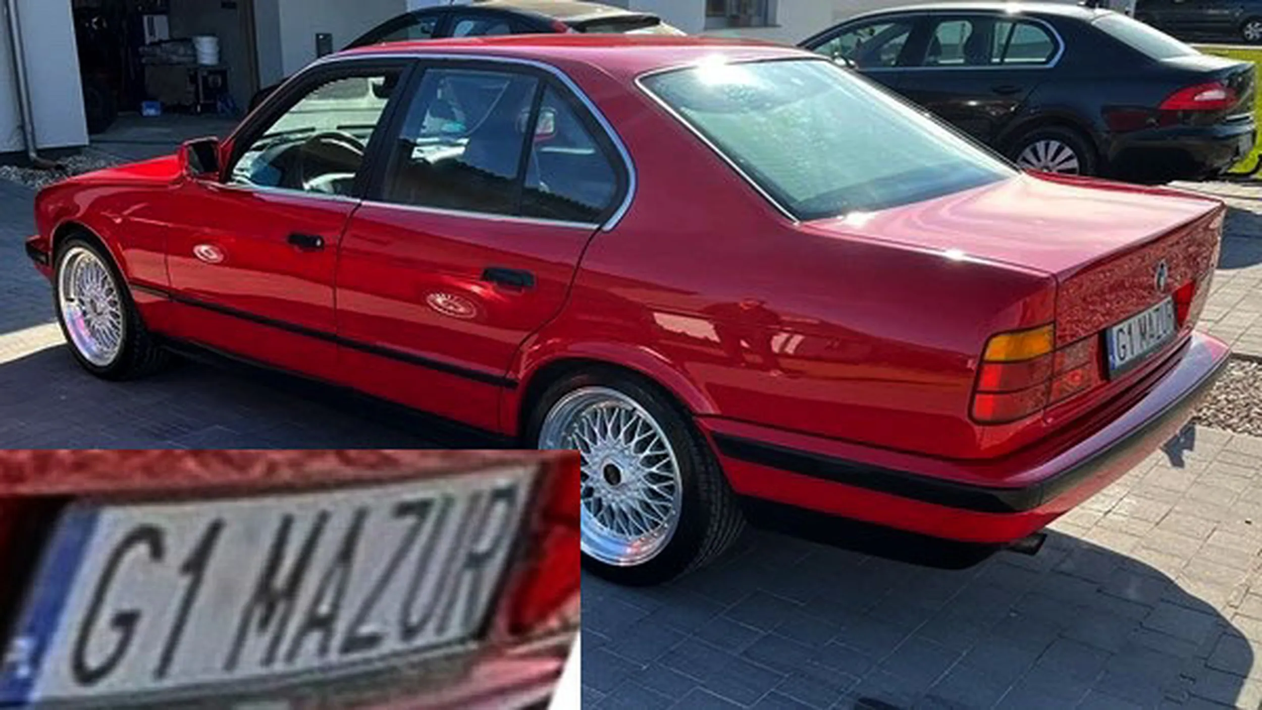 Fajny numer, blacha G1 MAZUR