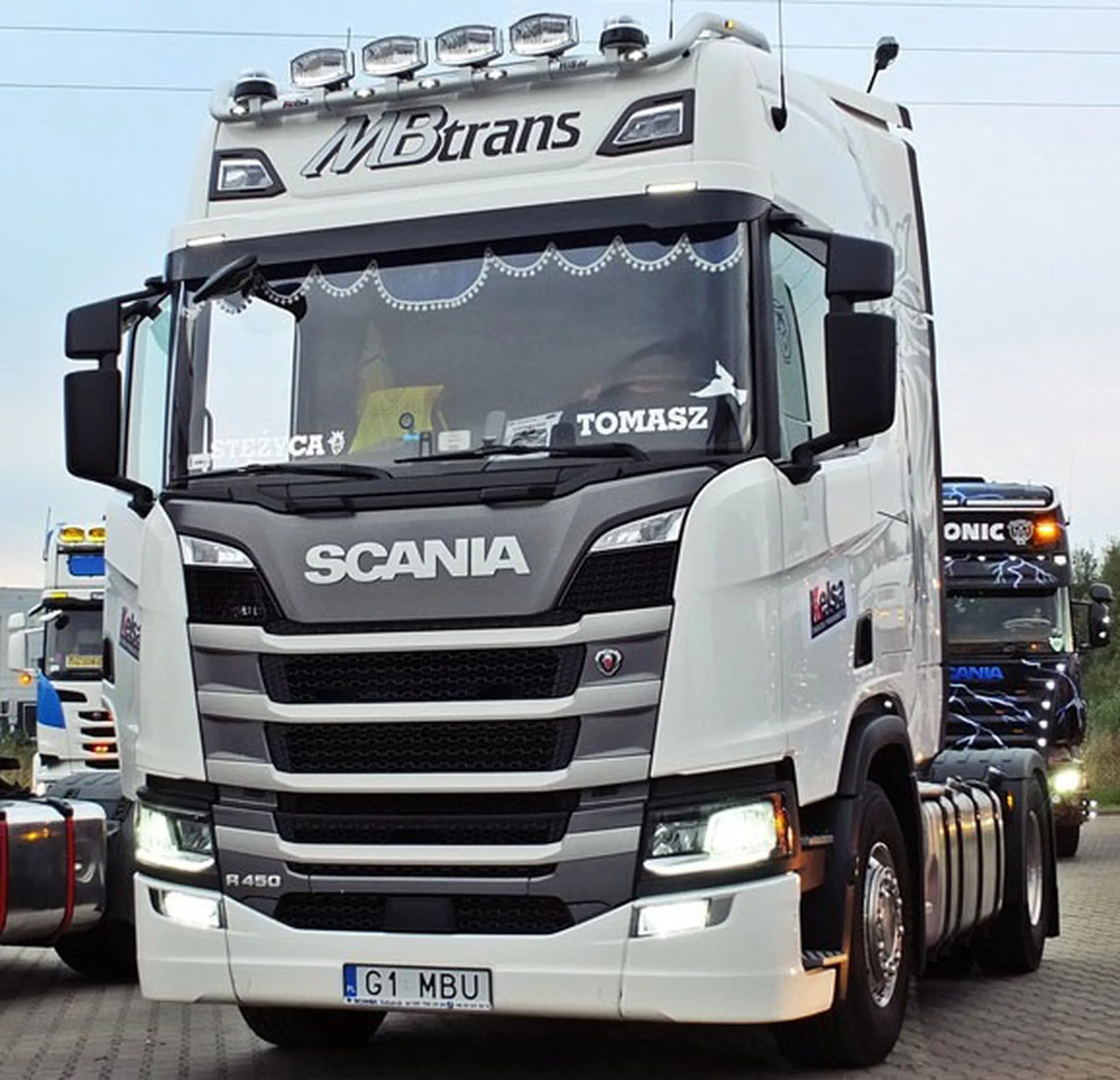 Fajny numer, blacha G1 MBU