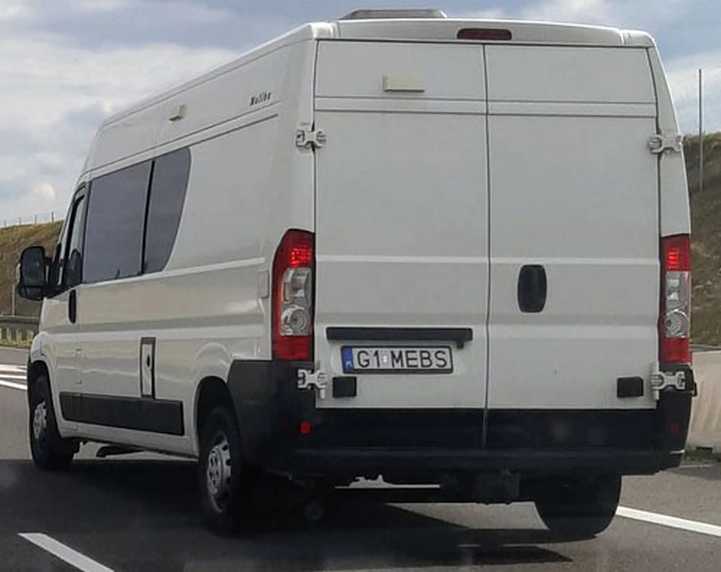 Fajny numer, blacha G1 MEBS