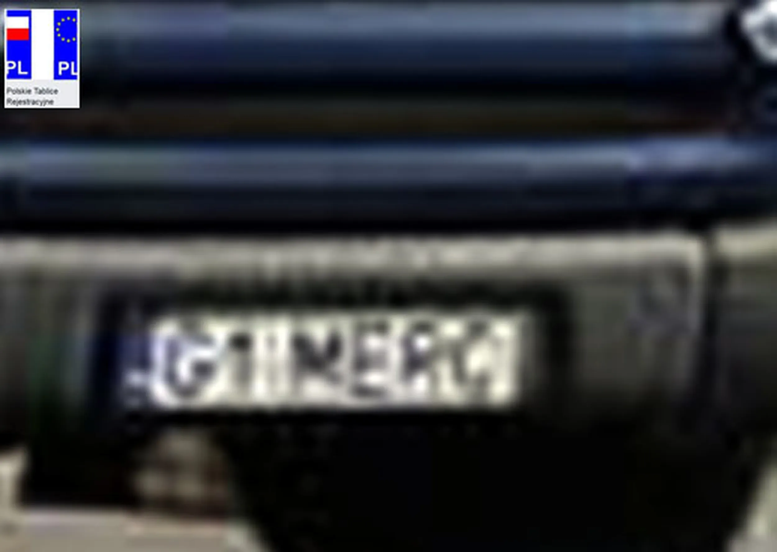 Fajny numer, blacha G1 MERC