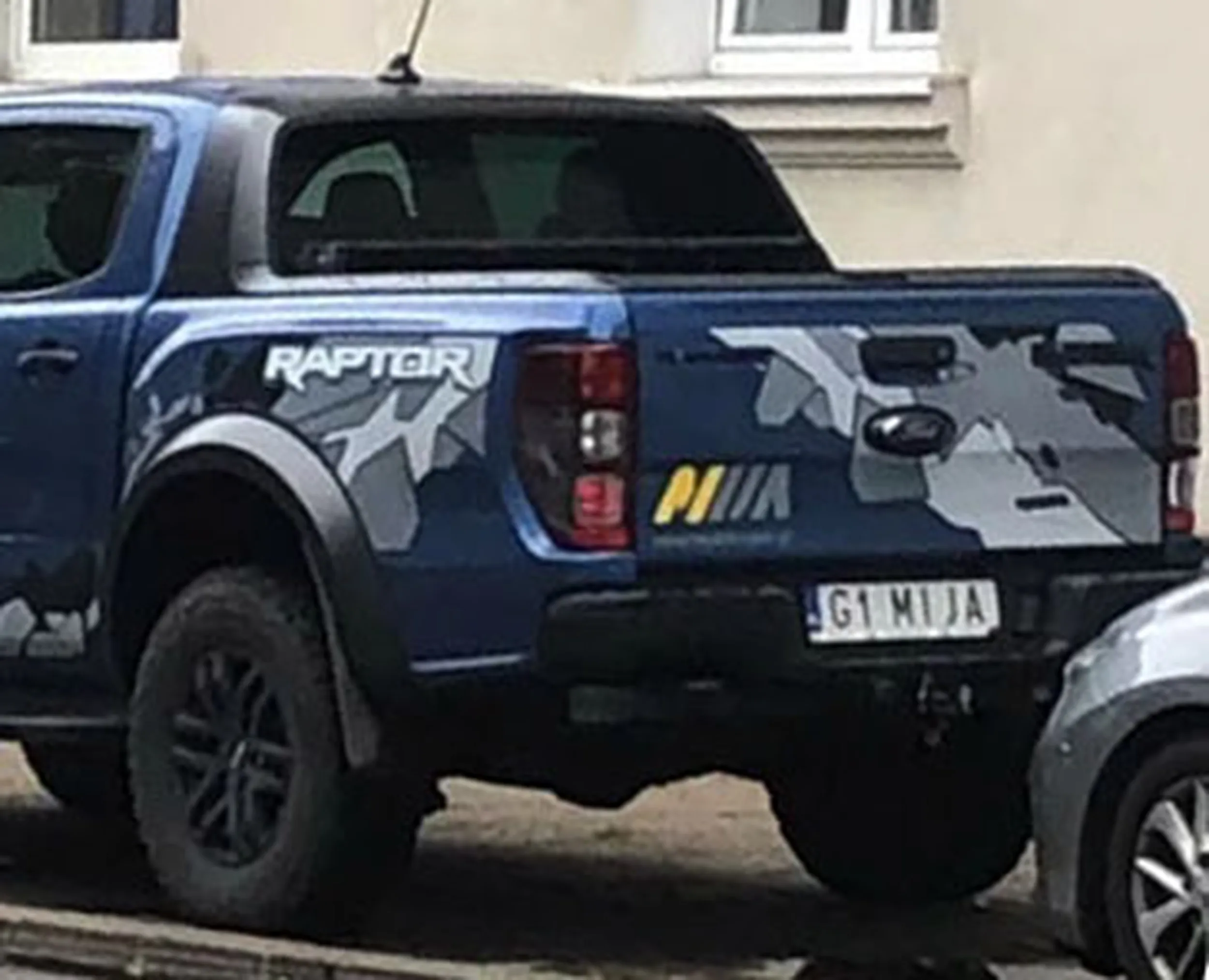 Fajny numer, blacha G1 MIJA