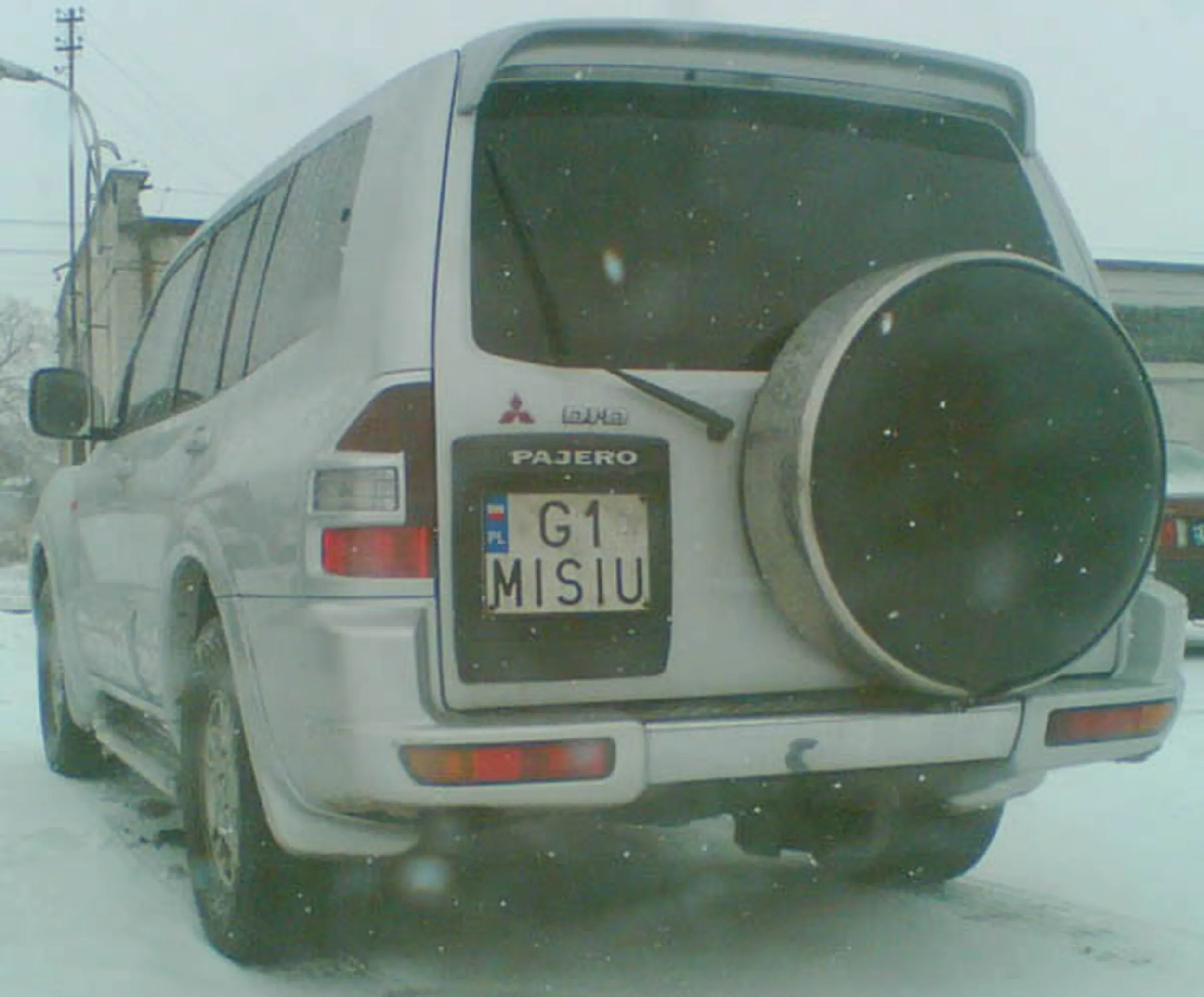 Fajny numer, blacha G1 MISIU