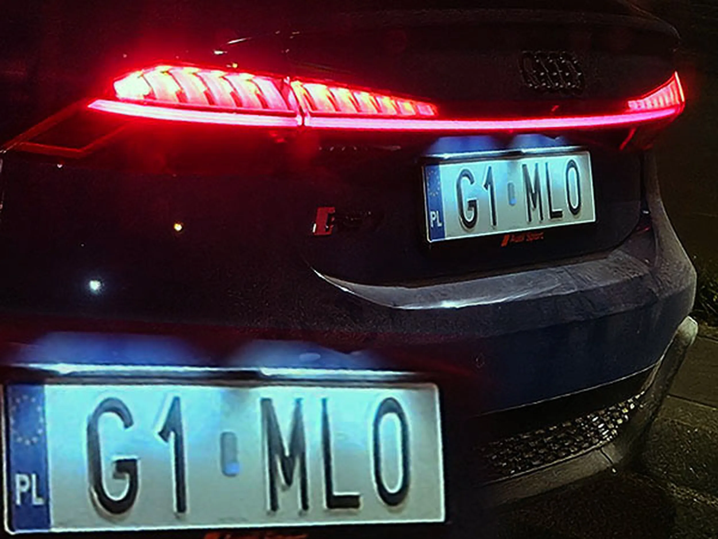 Fajny numer, blacha G1 MLO