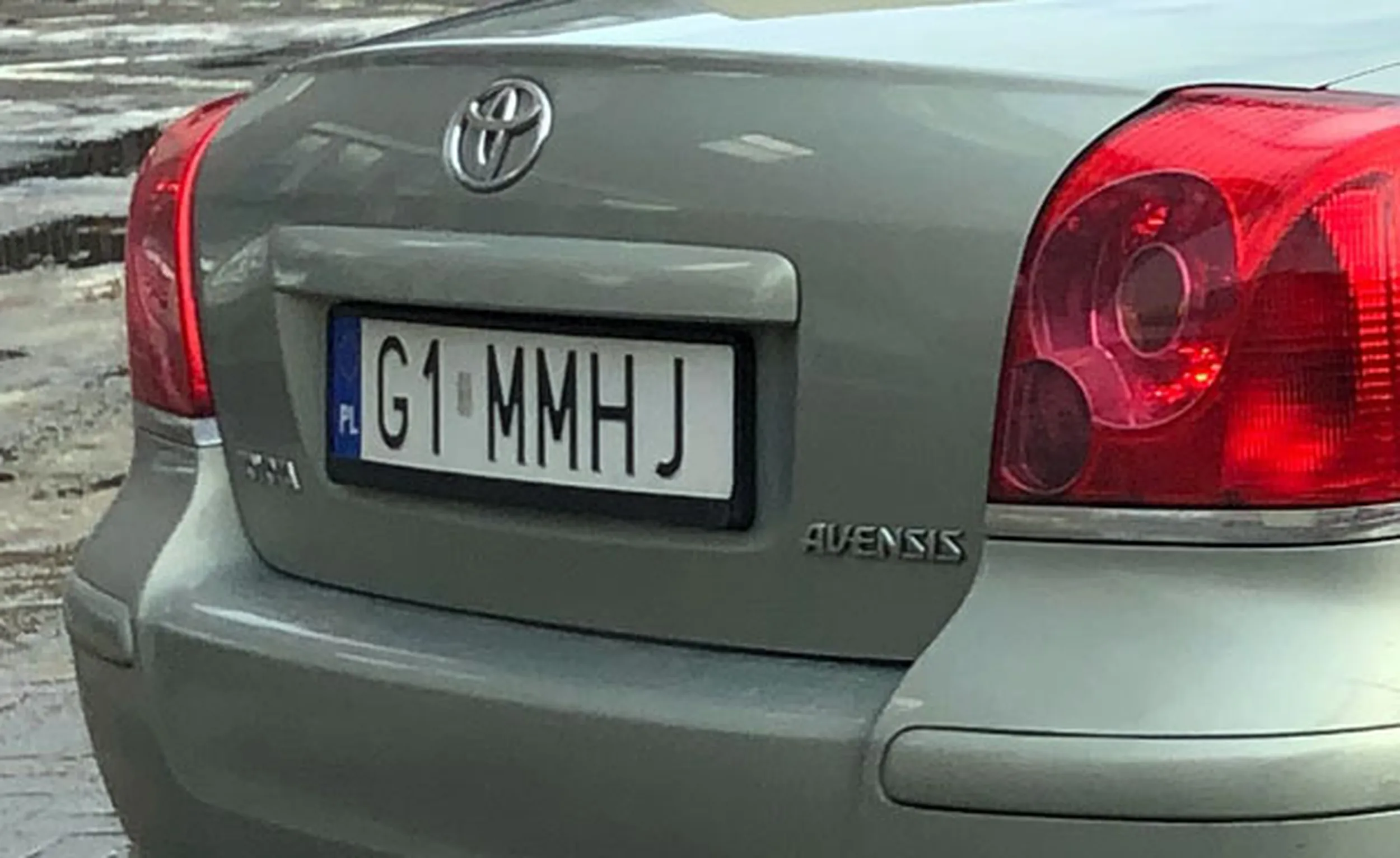 Fajny numer, blacha G1 MMHJ