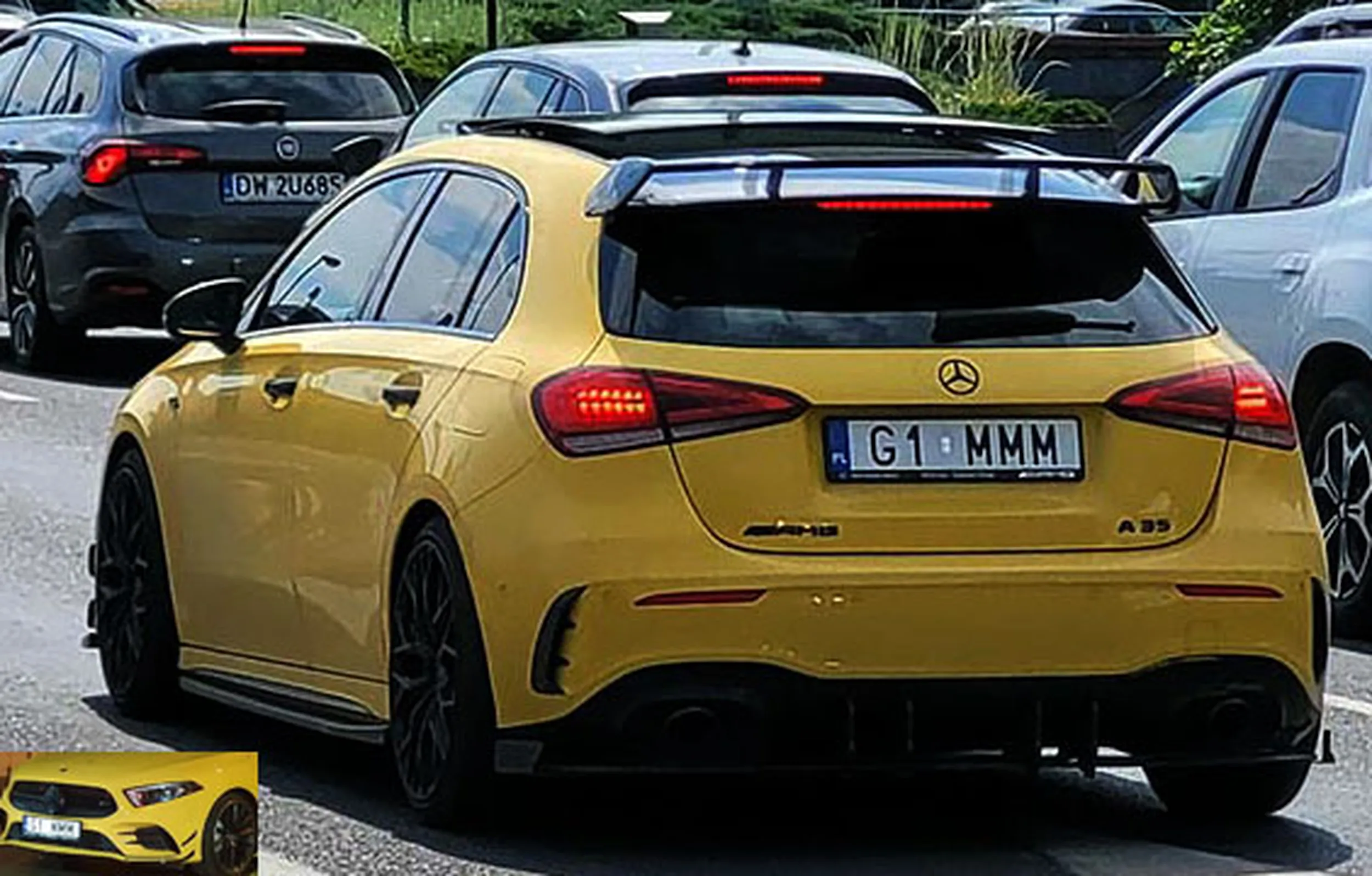 Fajny numer, blacha G1 MMM