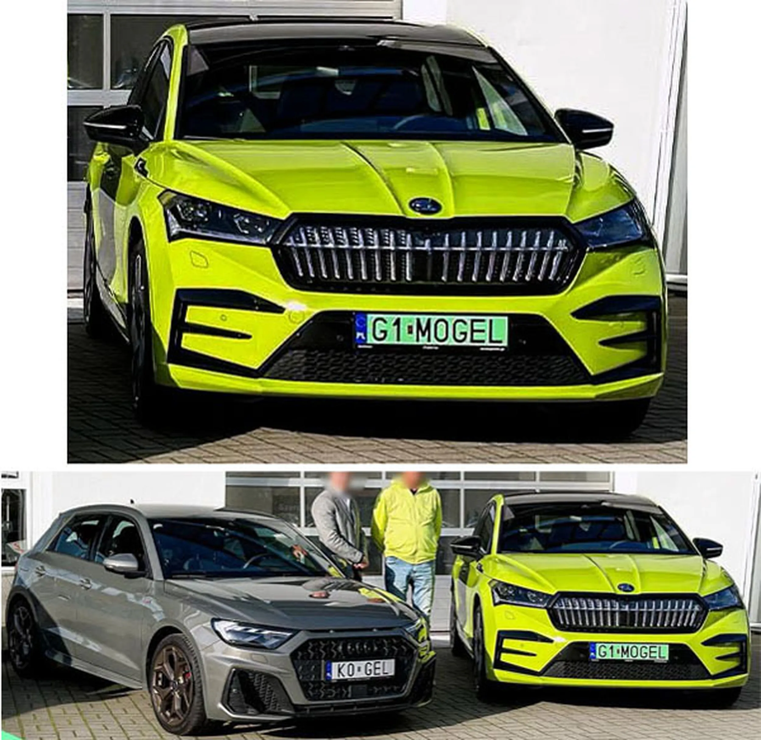 Fajny numer, blacha G1 MOGEL