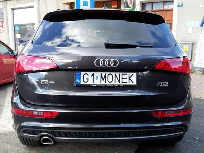 Fajny numer, blacha G1 MONEK