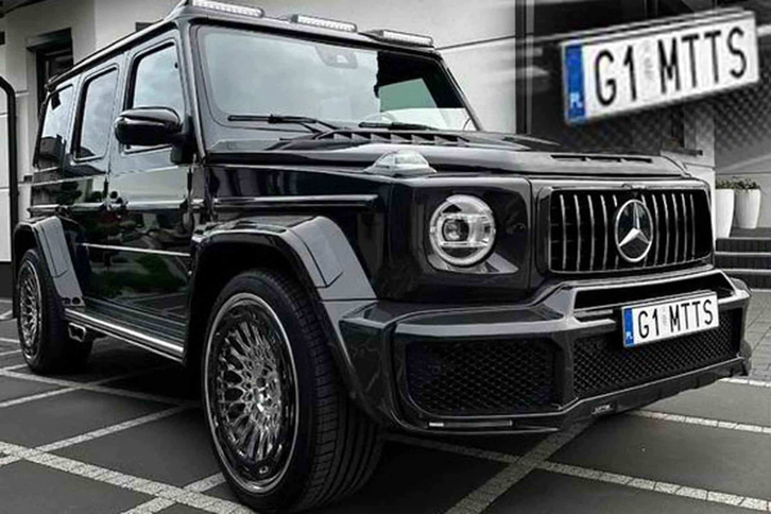 Fajny numer, blacha G1 MTTS