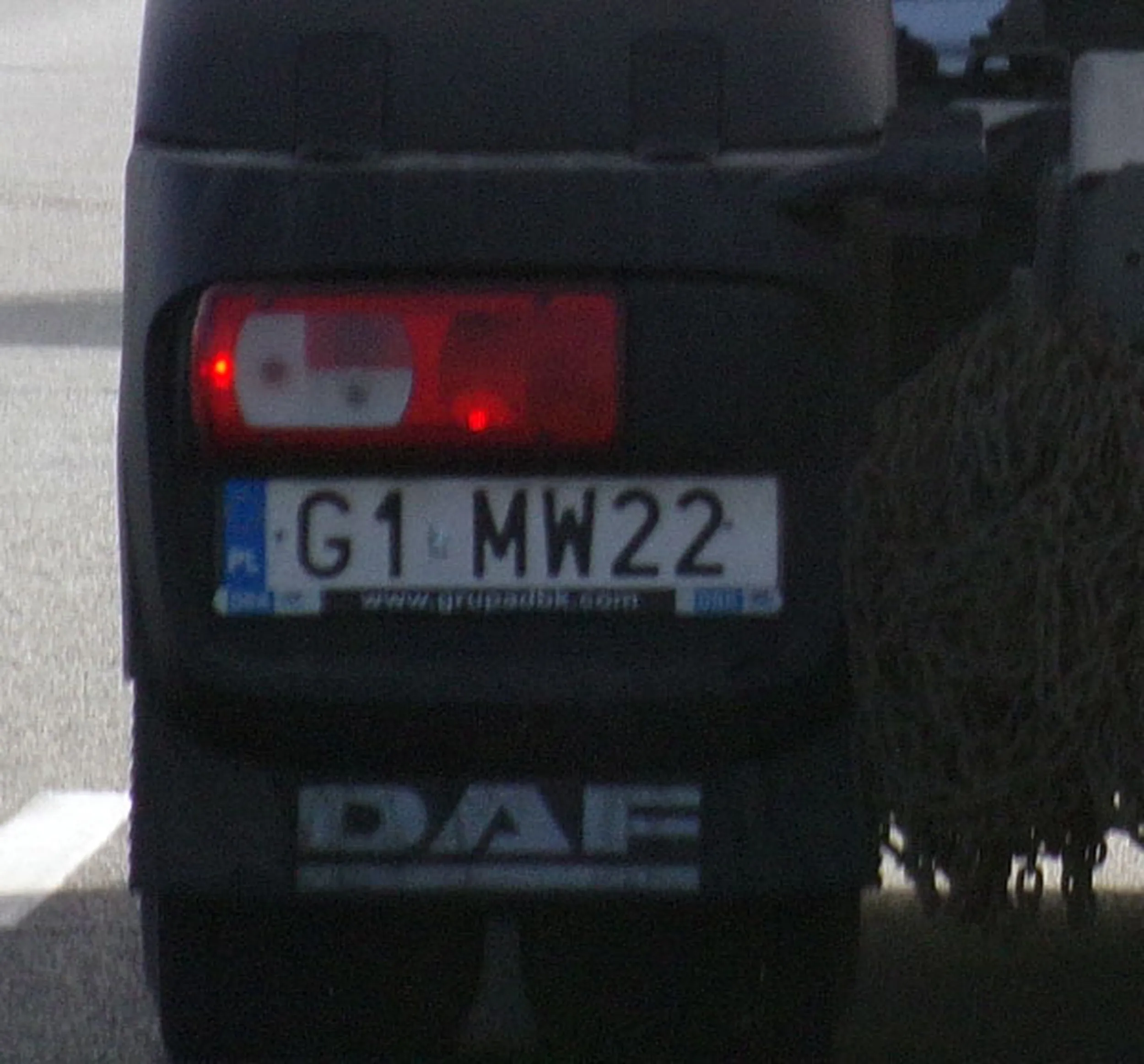 Fajny numer, blacha G1 MW22