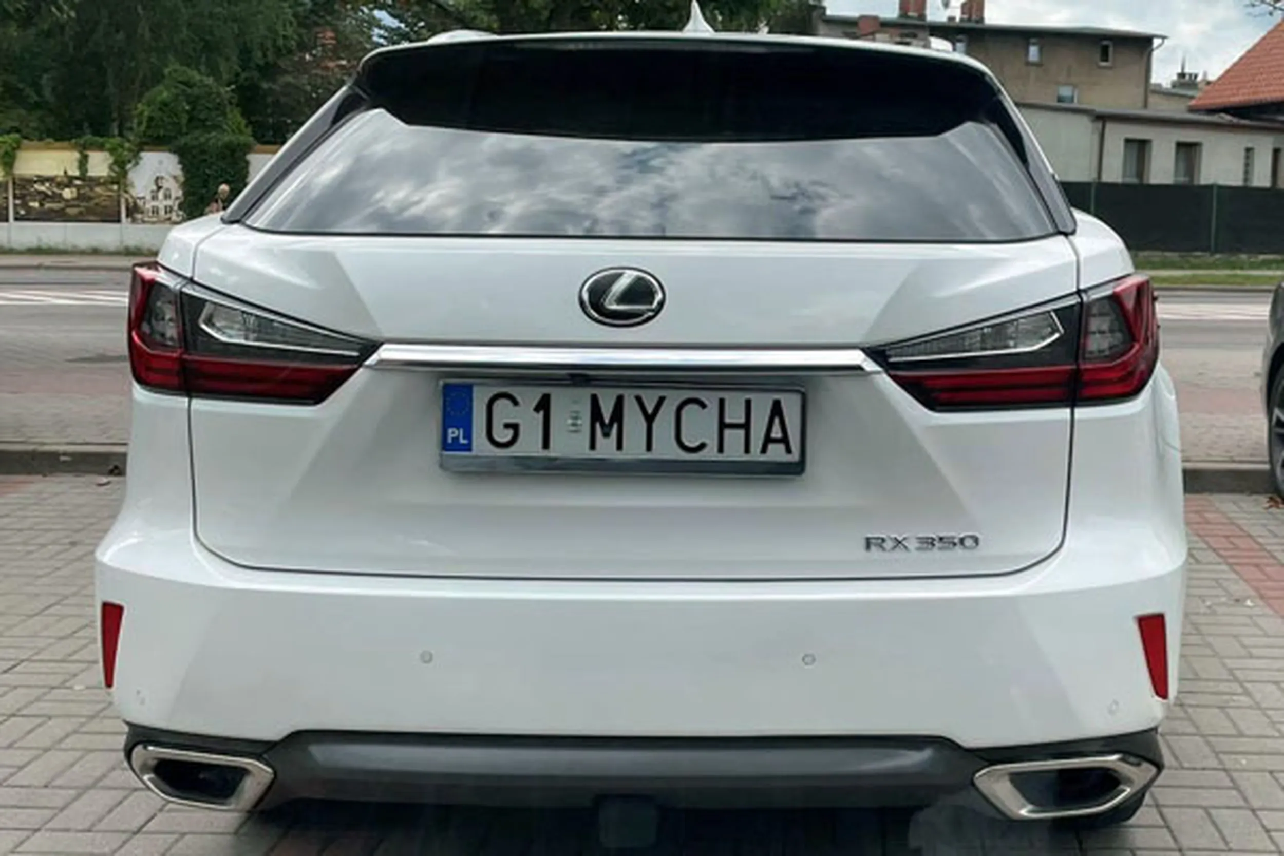 Fajny numer, blacha G1 MYCHA