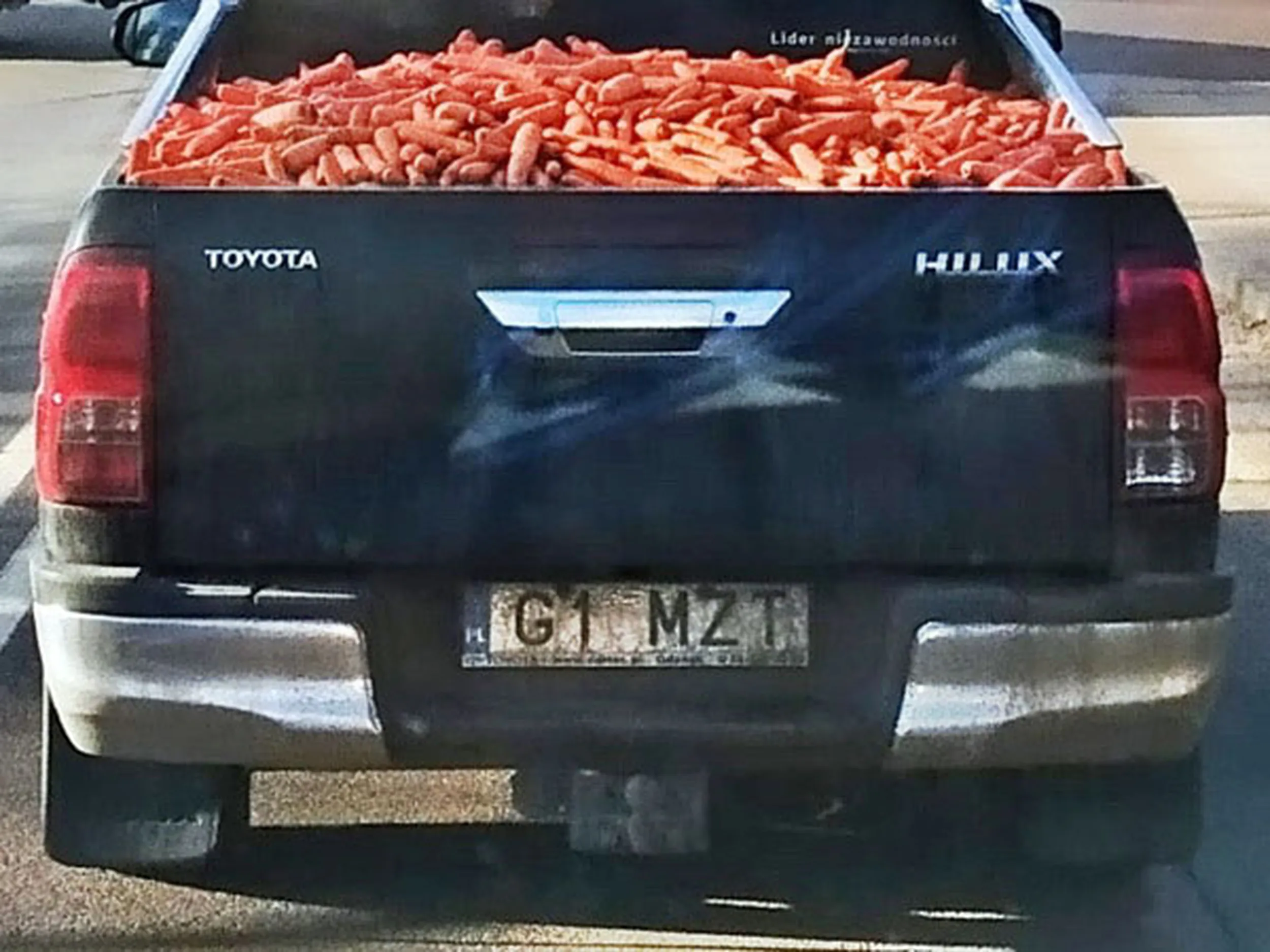 Fajny numer, blacha G1 MZT