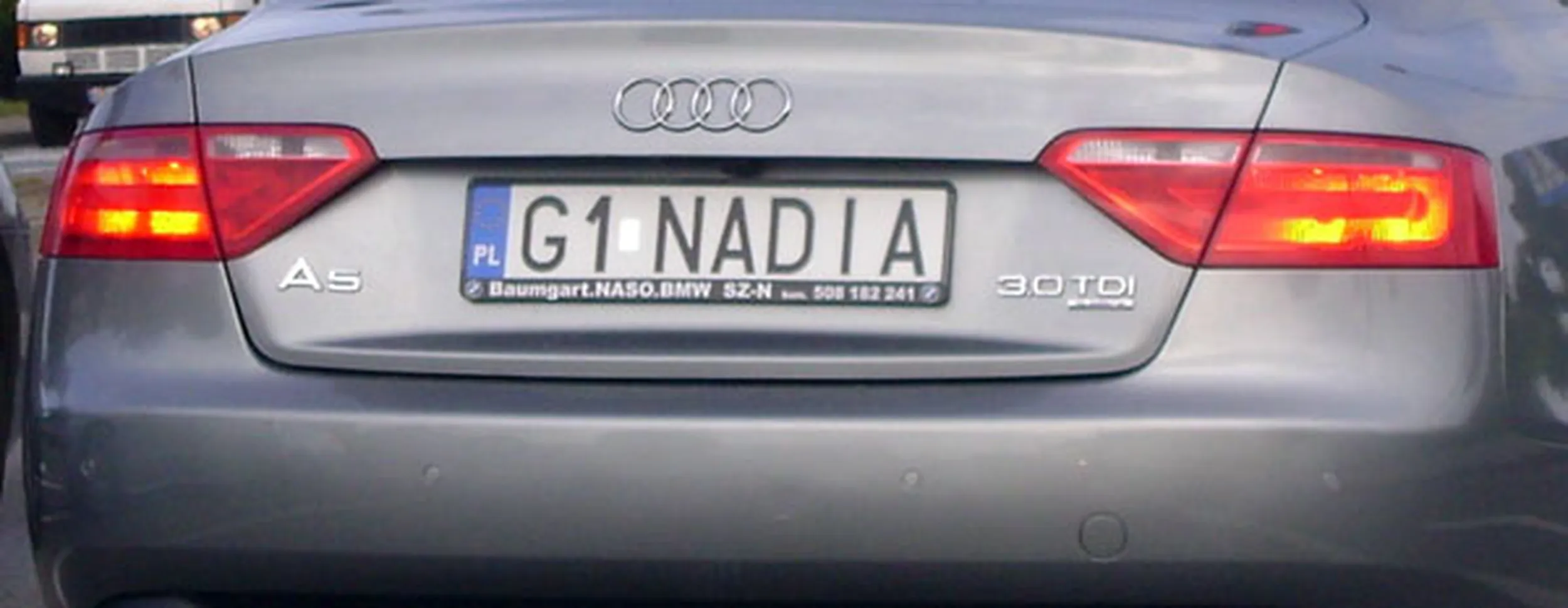 Fajny numer, blacha G1 NADIA