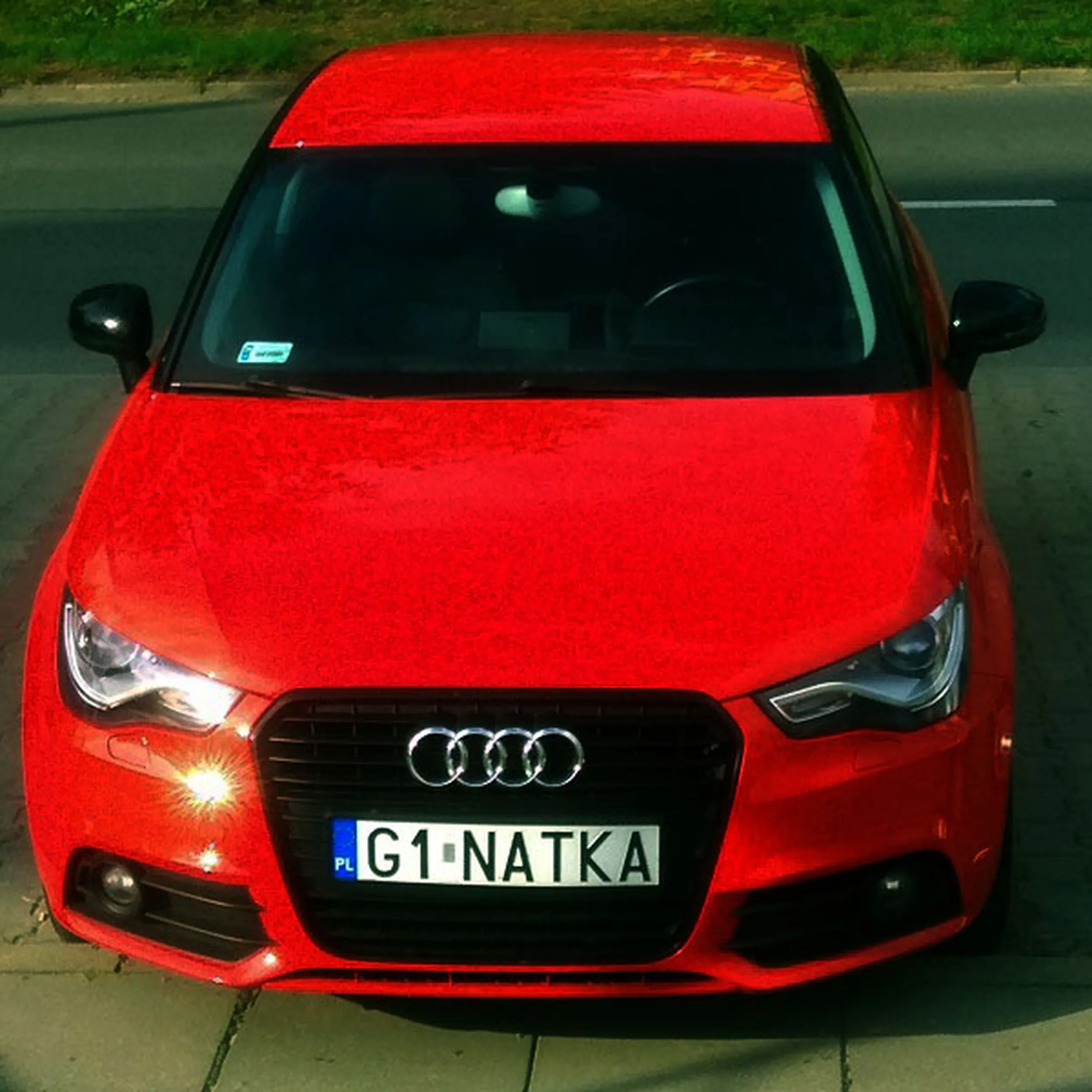 Fajny numer, blacha G1 NATKA