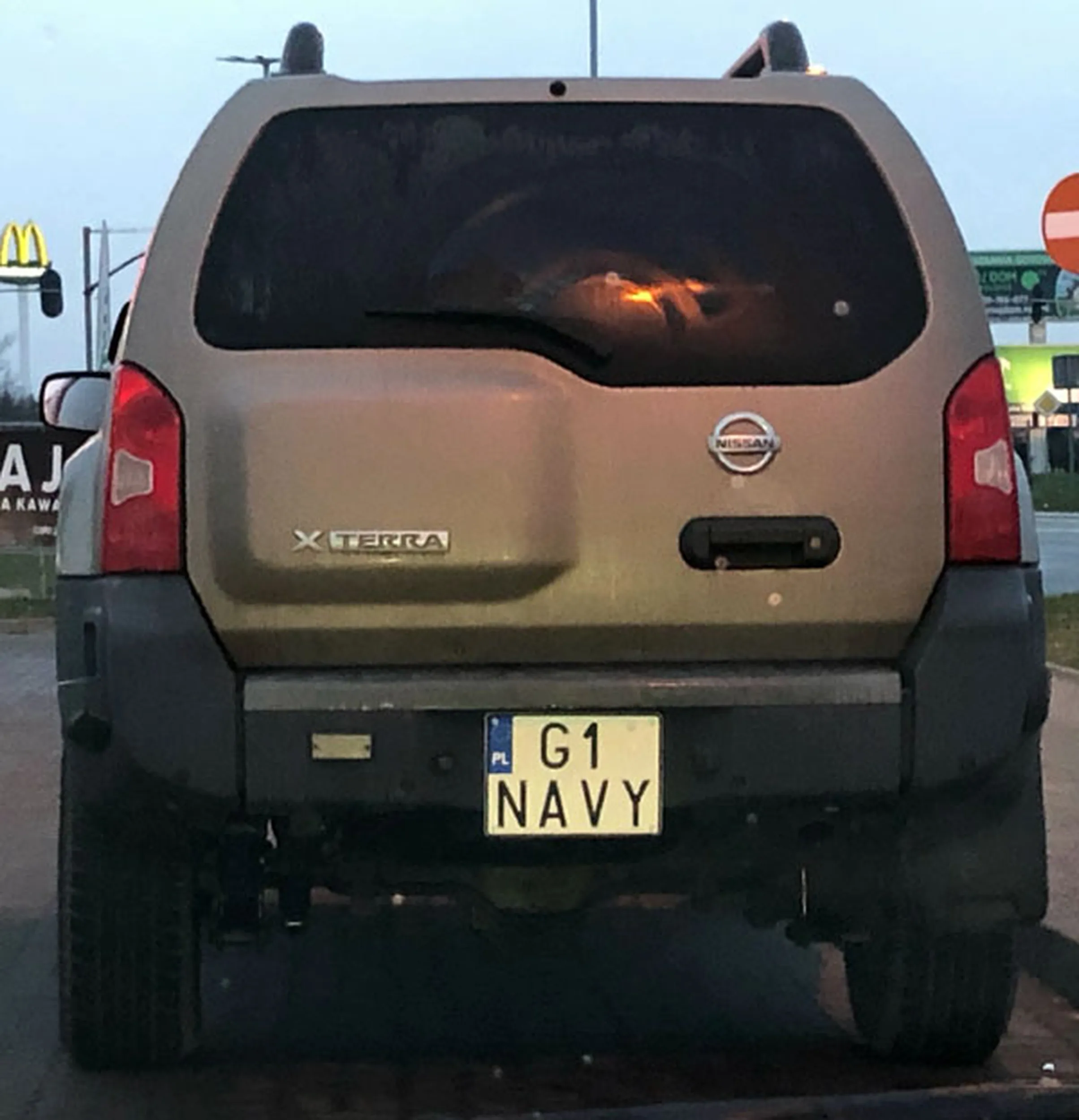 Fajny numer, blacha G1 NAVY